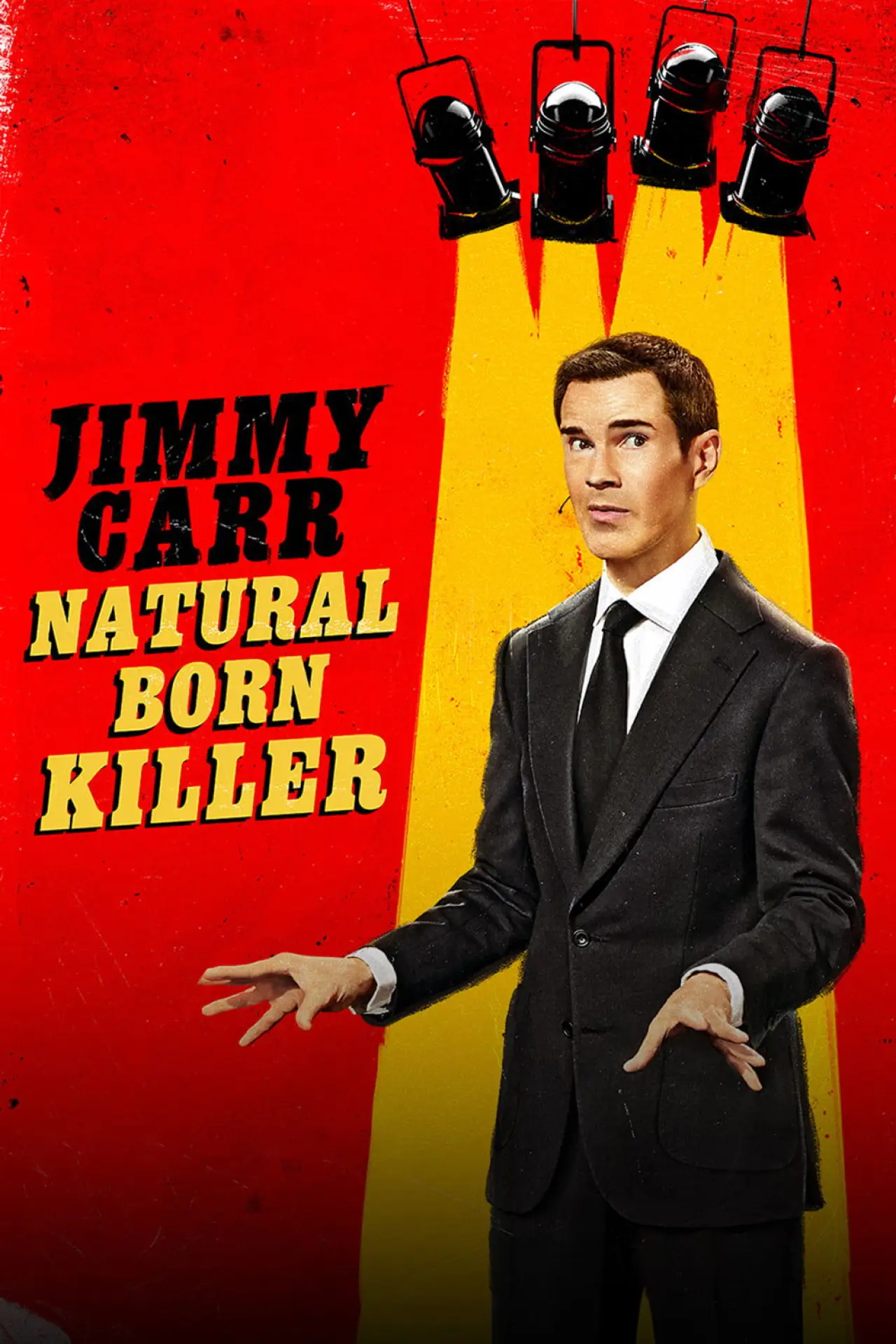 Movie poster "Jimmy Carr: Natural Born Killer"