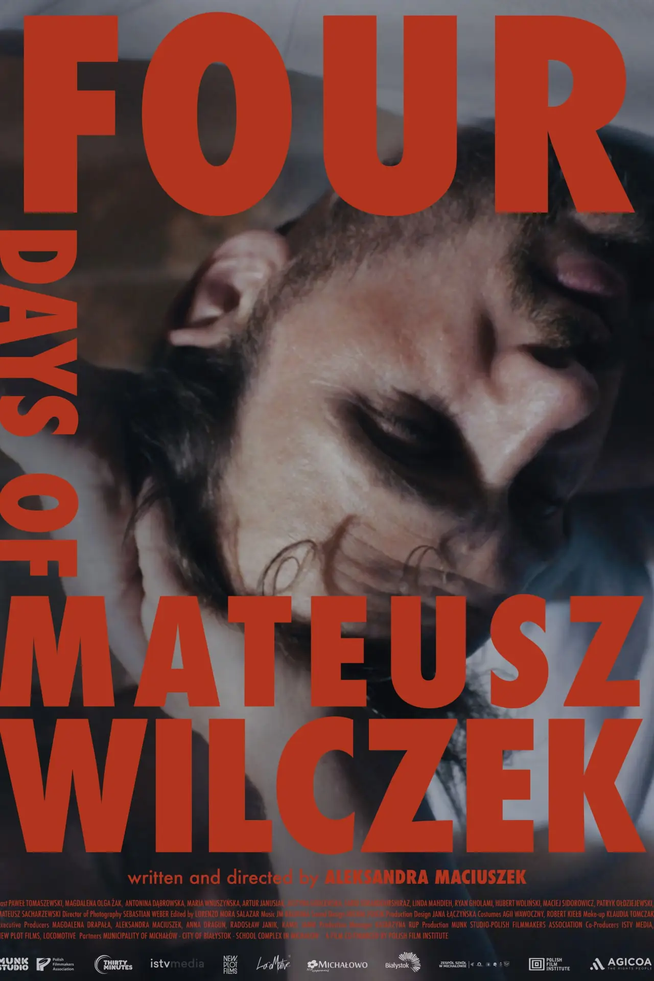 Movie poster "Four days of Mateusz Wilczek"