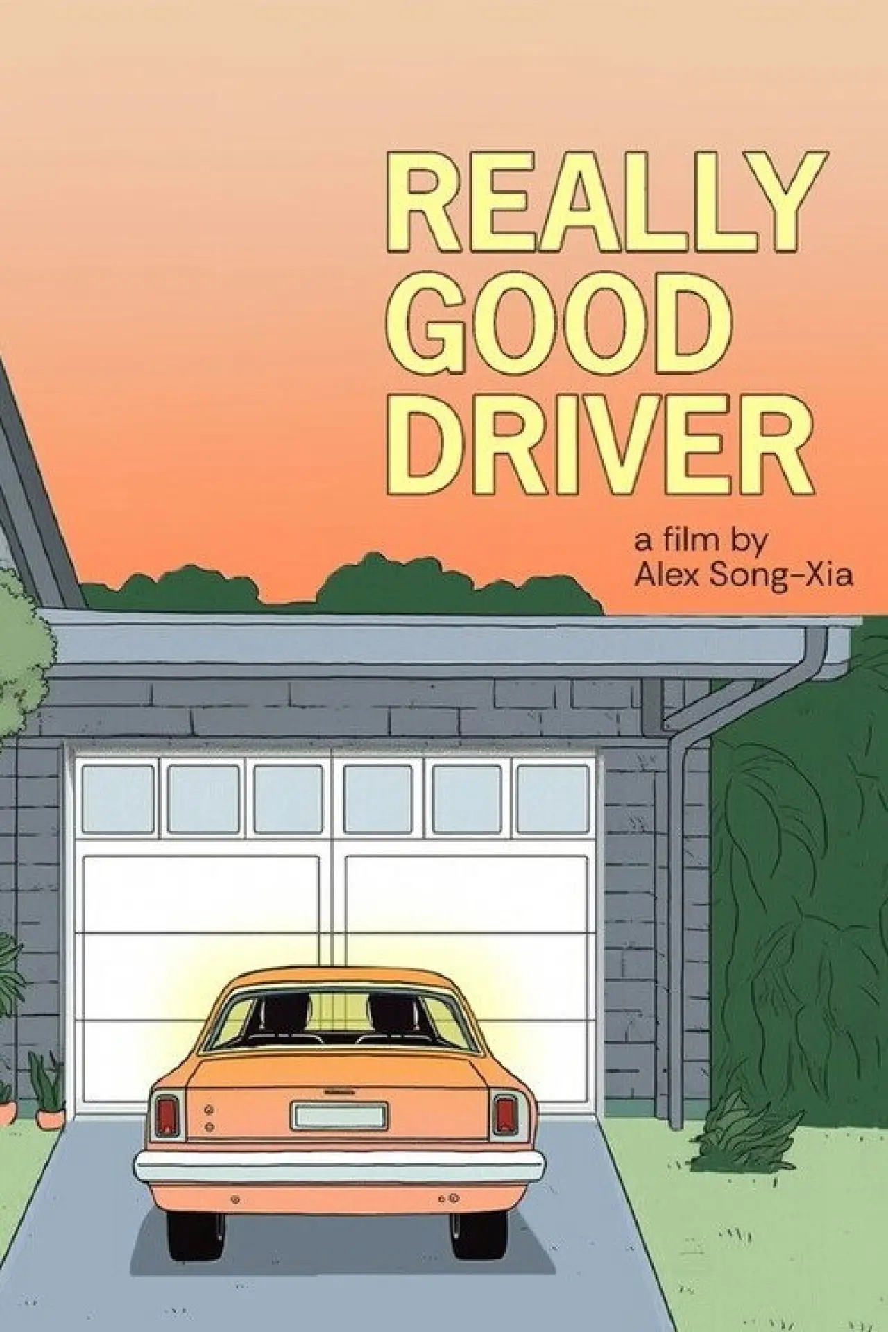 Movie poster "Really Good Driver"