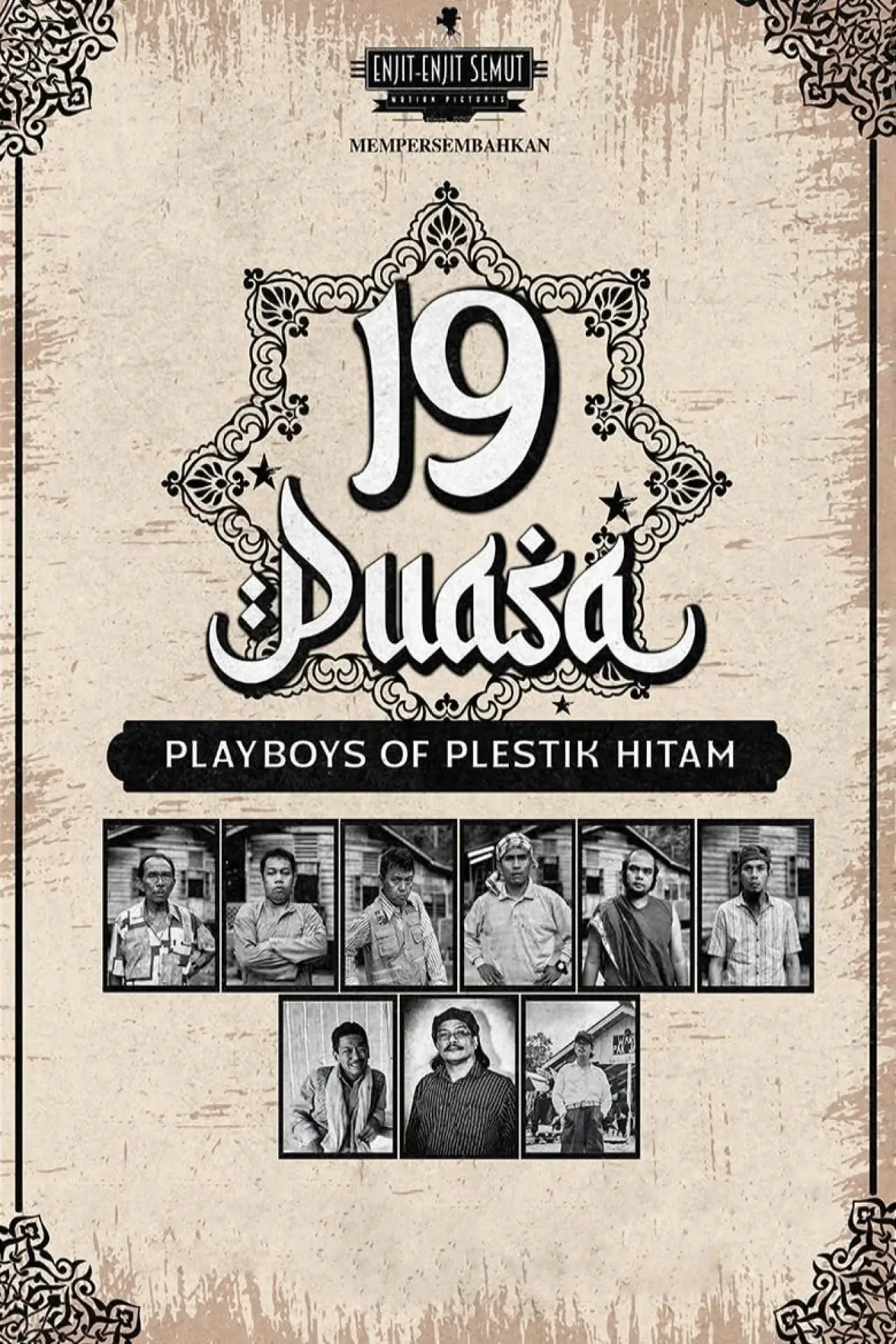 Movie poster "19 Puasa : Playboys of Plestik Hitam"