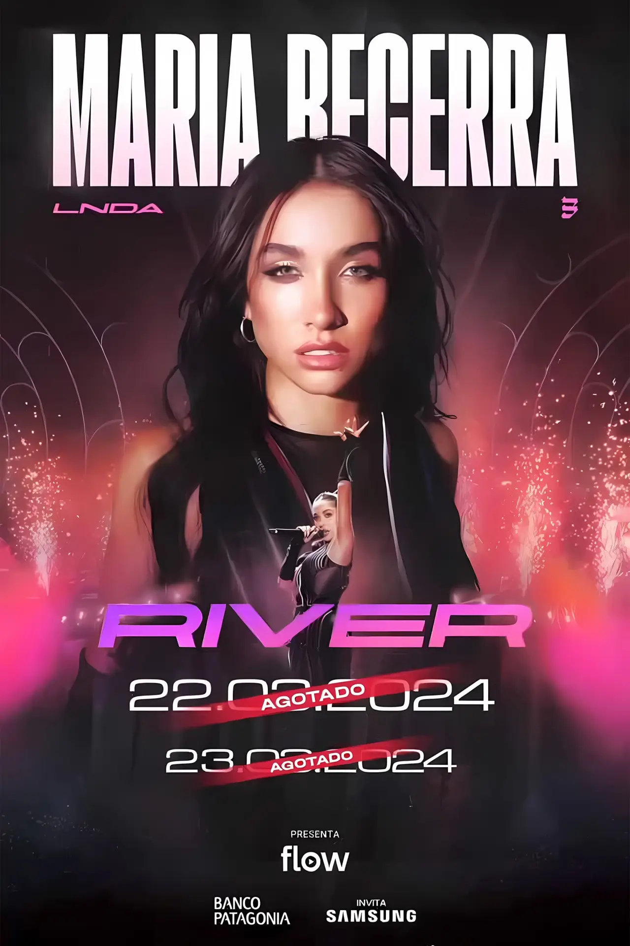 Movie poster "Maria Becerra Live: River"