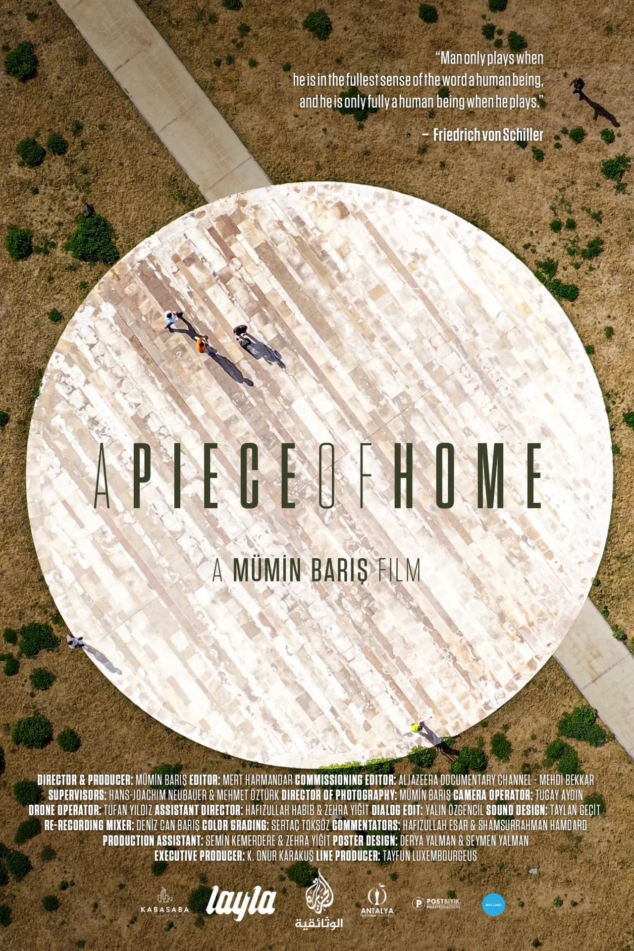 Movie poster "A Piece of Home"