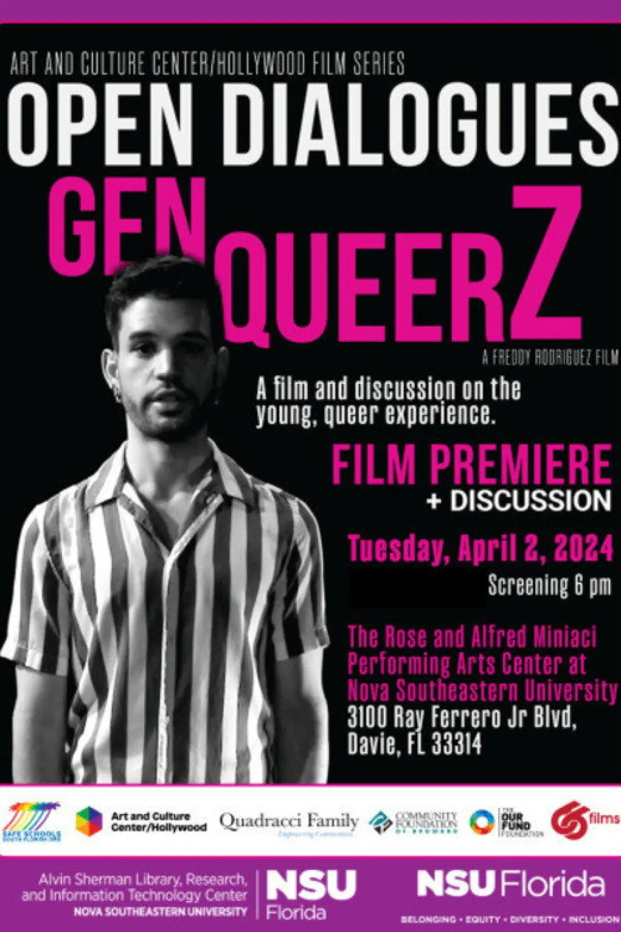 Movie poster "Open Dialogues: Gen QueerZ"
