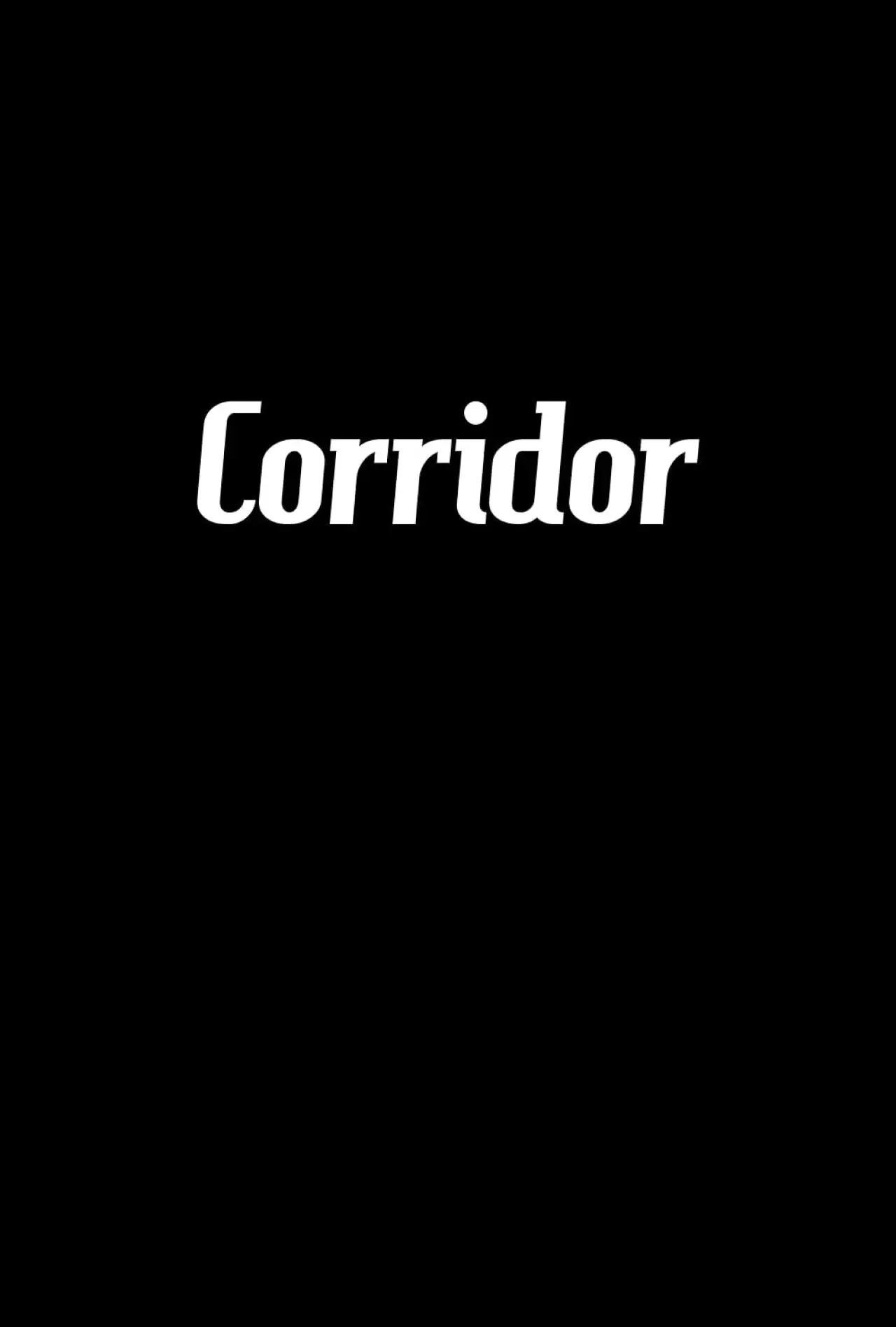 Movie poster "Corridor"