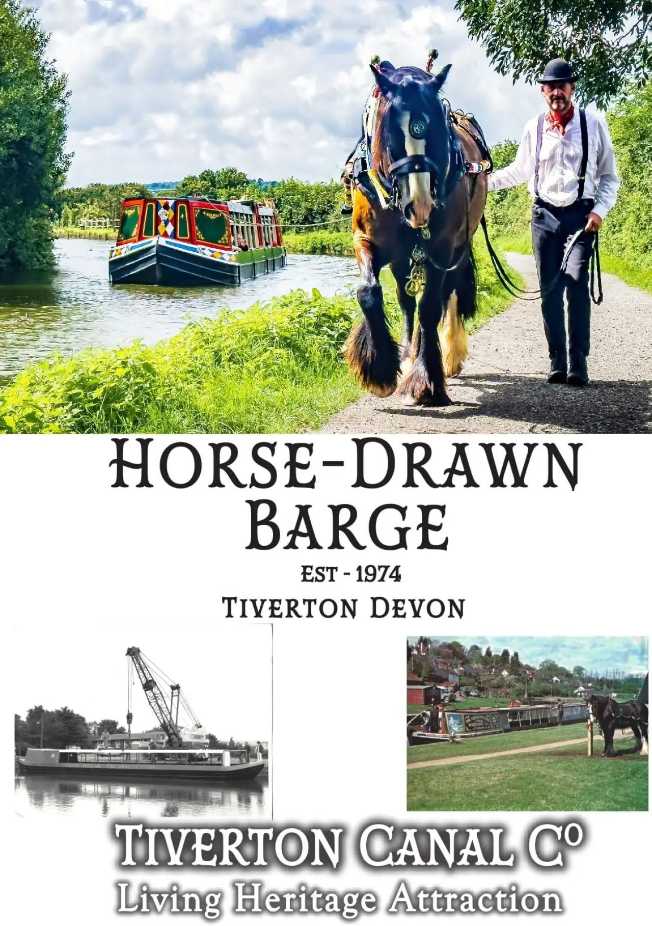 Movie poster "Tiverton Canal Co. 50th Anniversary"