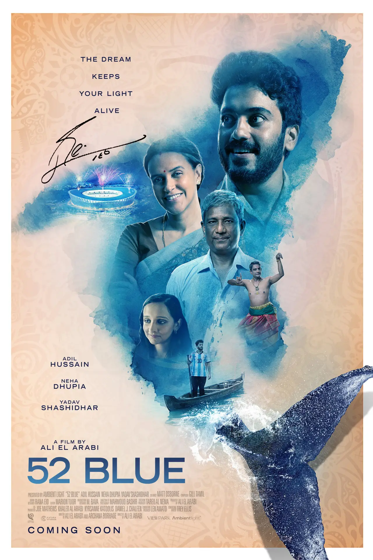 Movie poster "52 Blue"