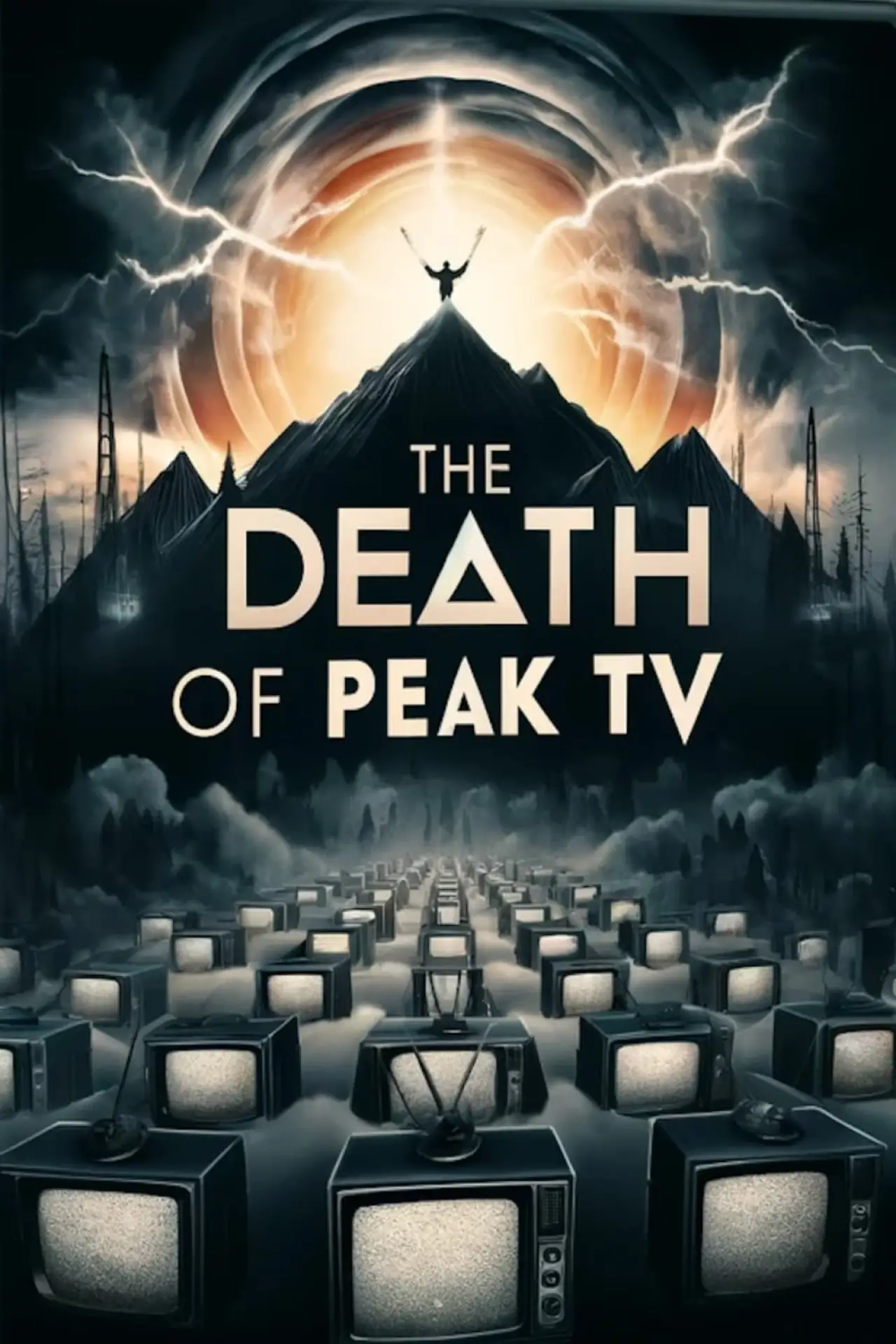 Movie poster "The Death of Peak TV"