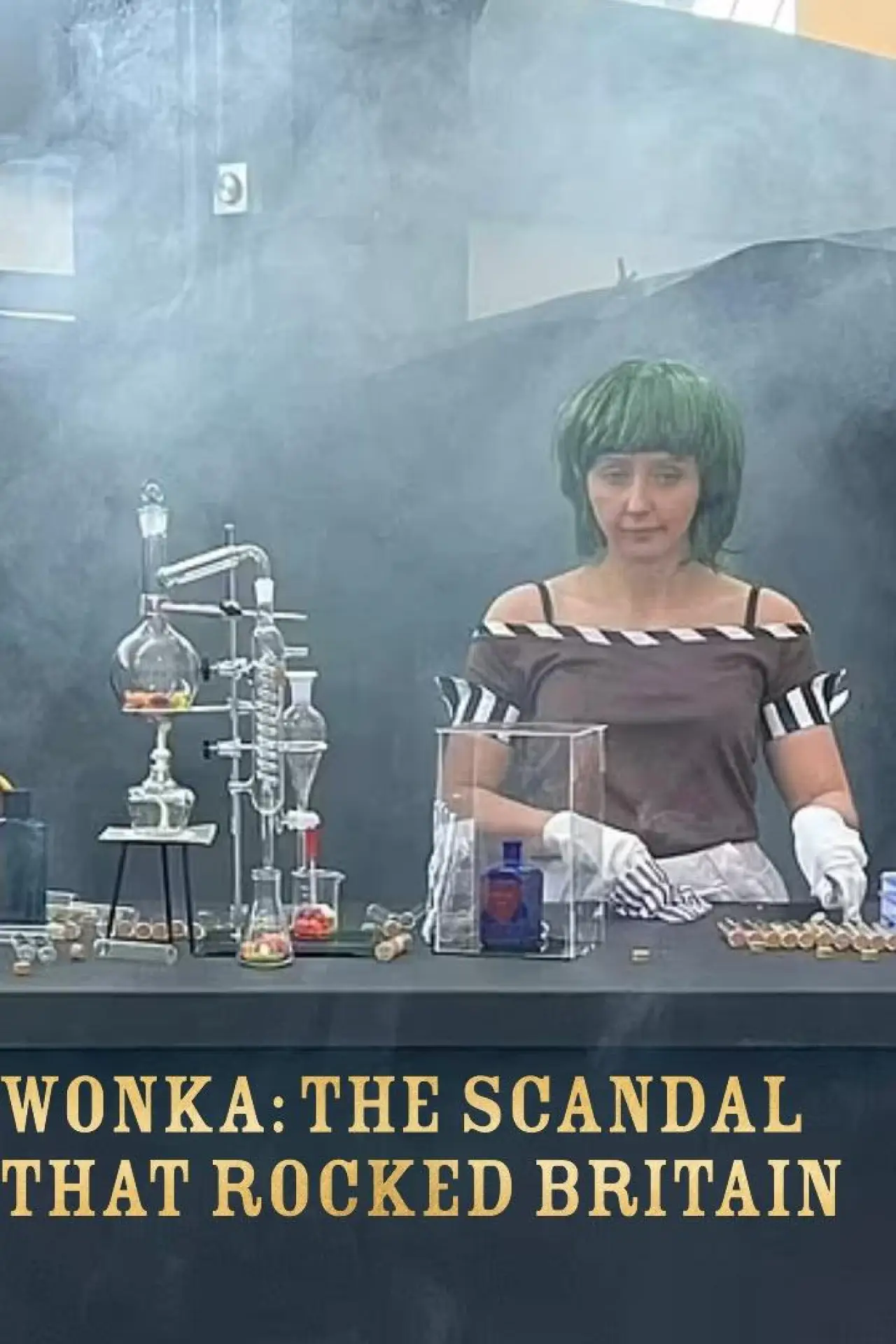 Movie poster "Wonka: The Scandal That Rocked Britain"