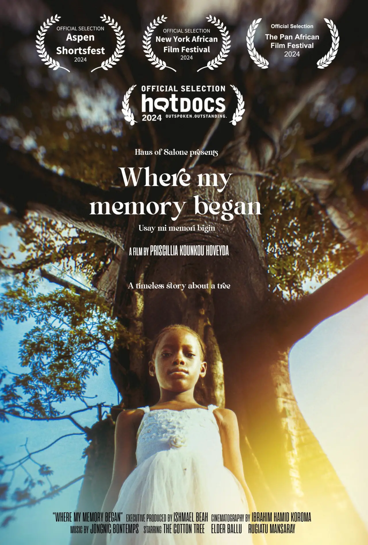 Movie poster "Where My Memory Began"