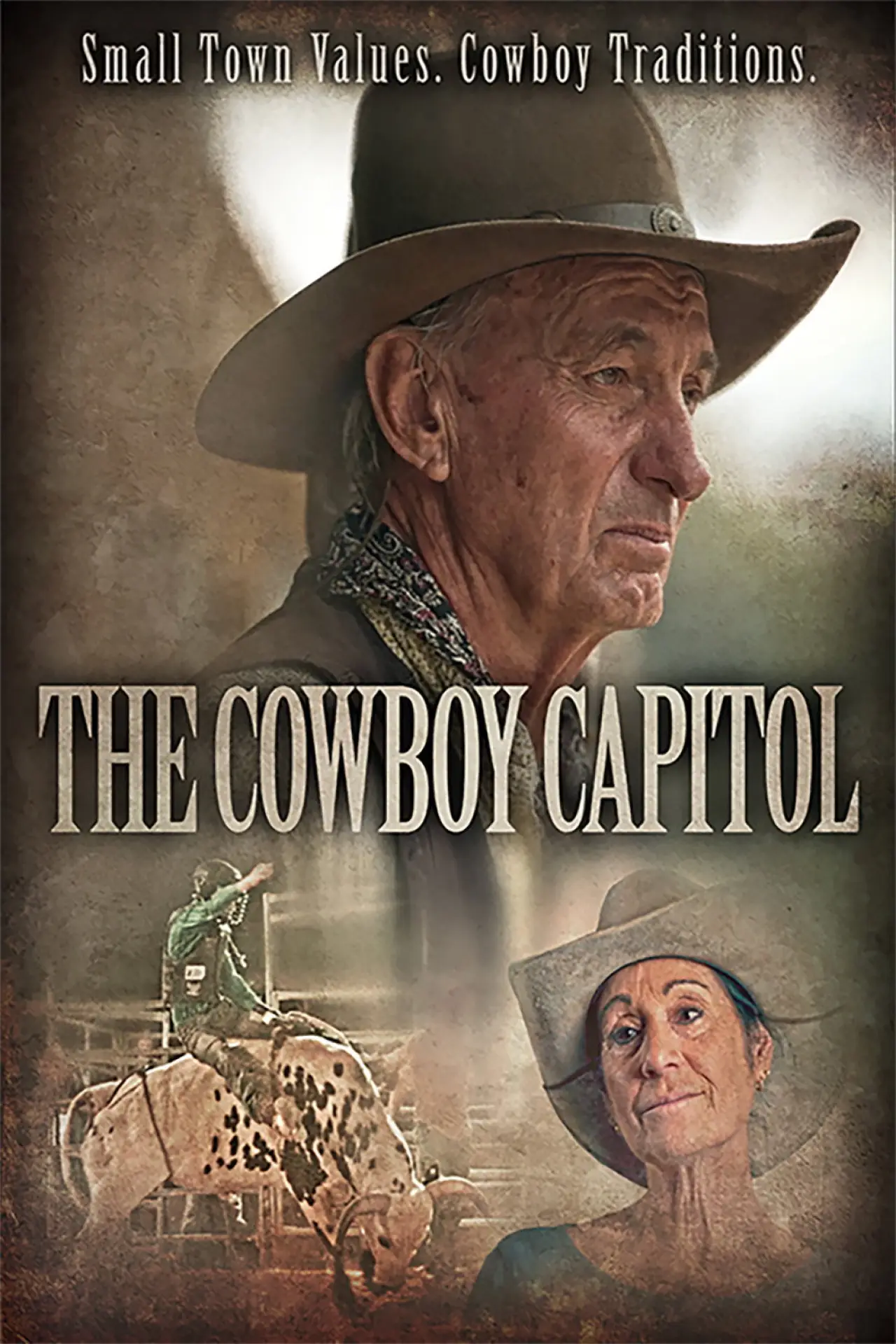 Movie poster "The Cowboy Capital"