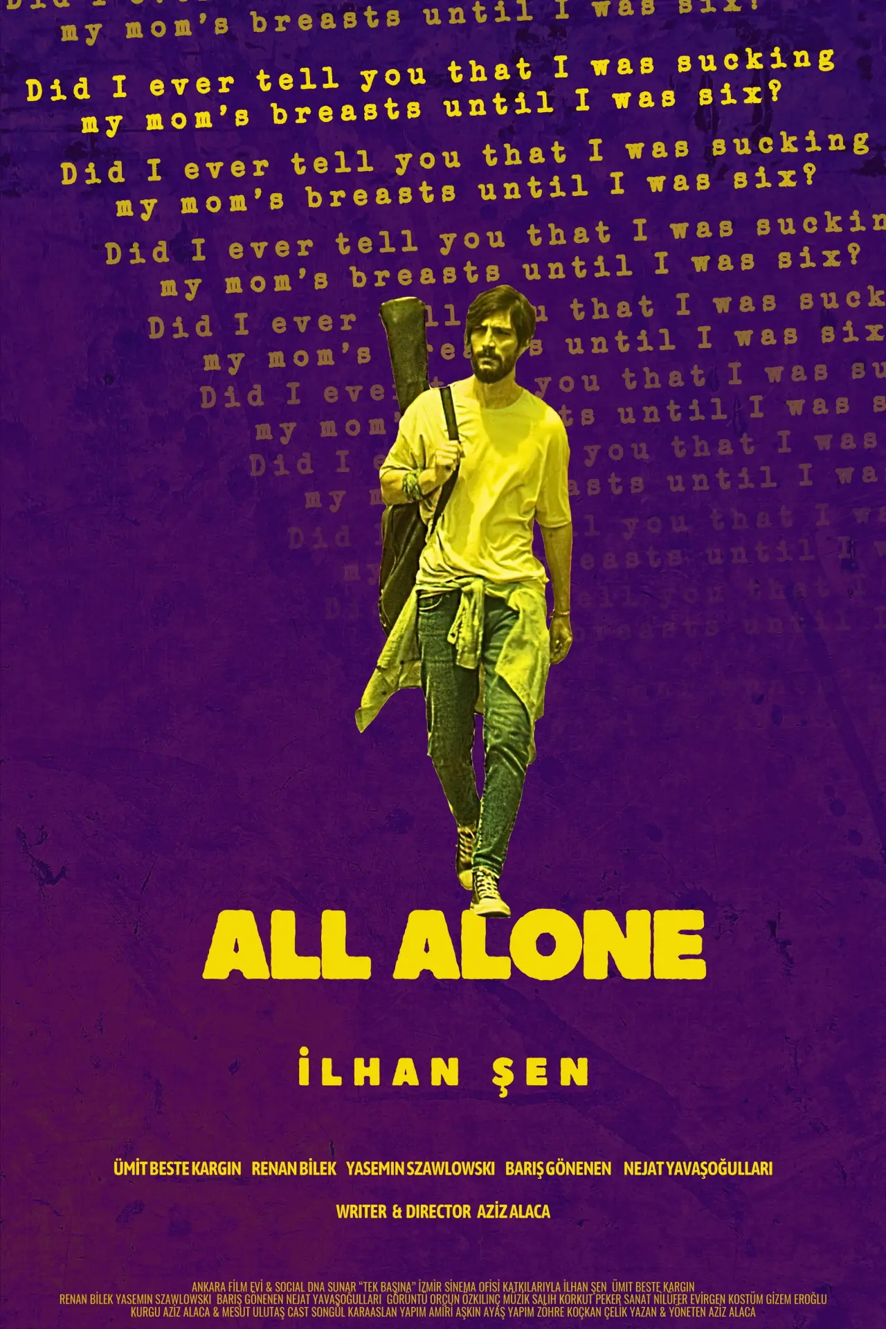 Movie poster "All Alone"