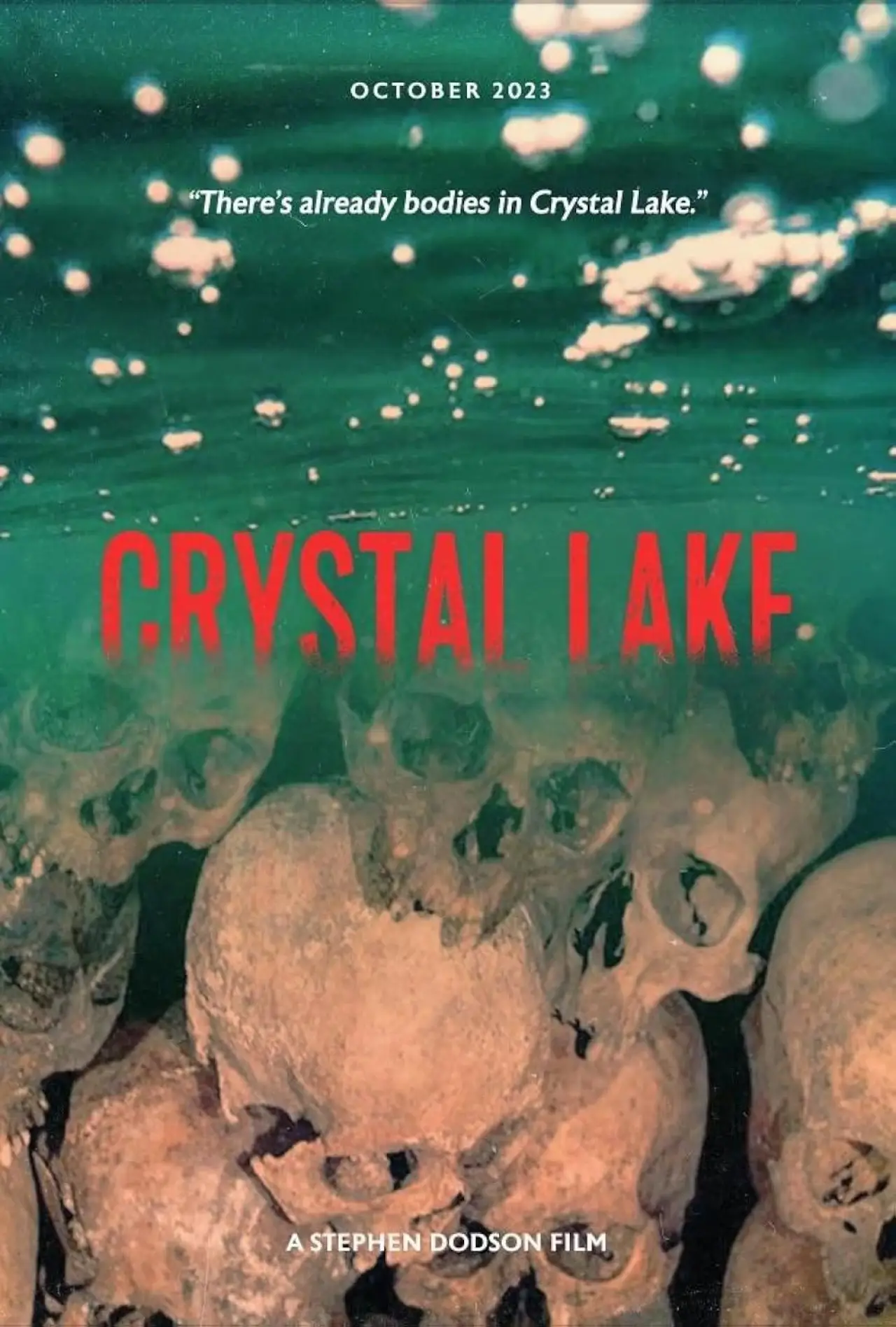 Movie poster "Crystal Lake"