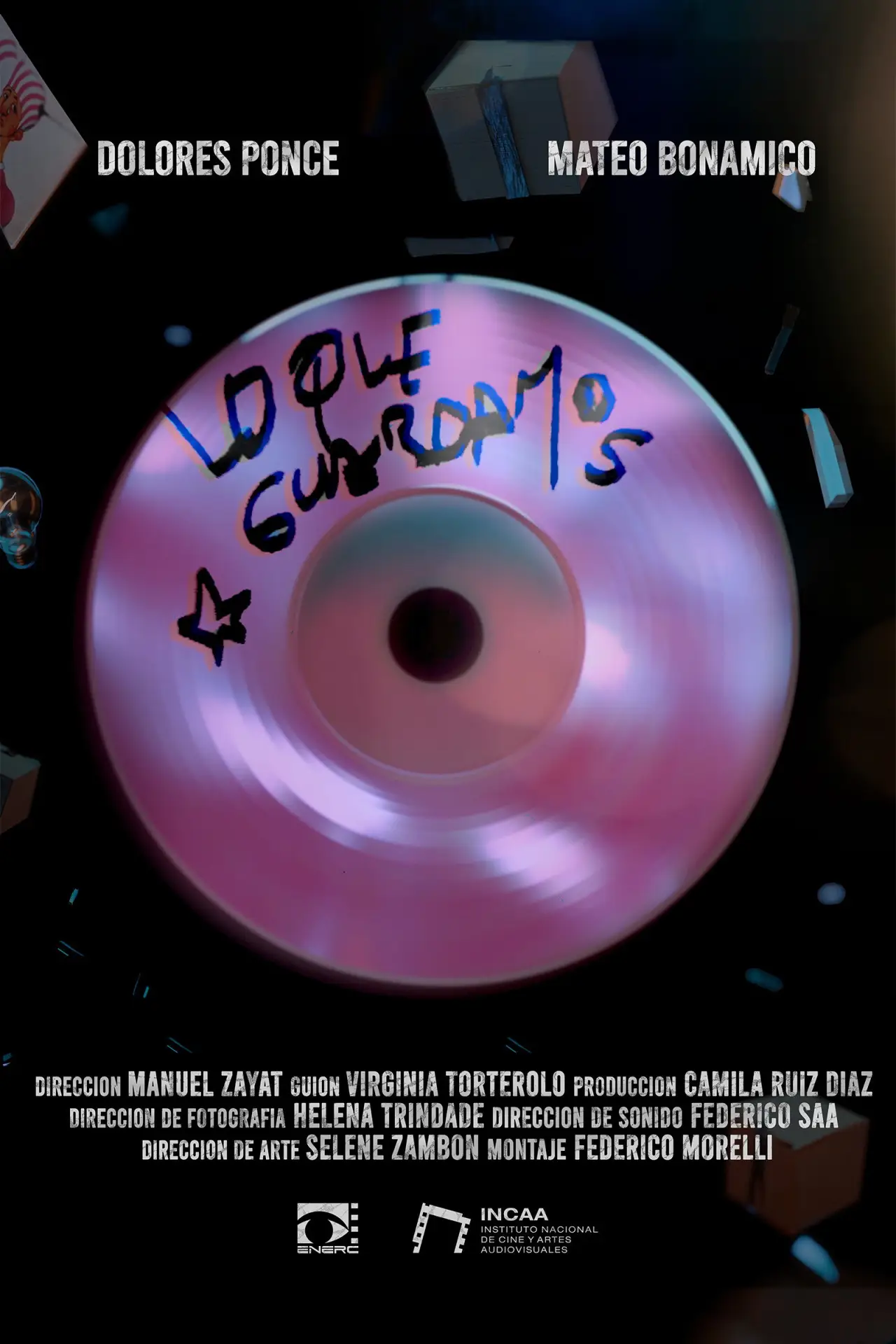 Movie poster "Lo que guardamos"
