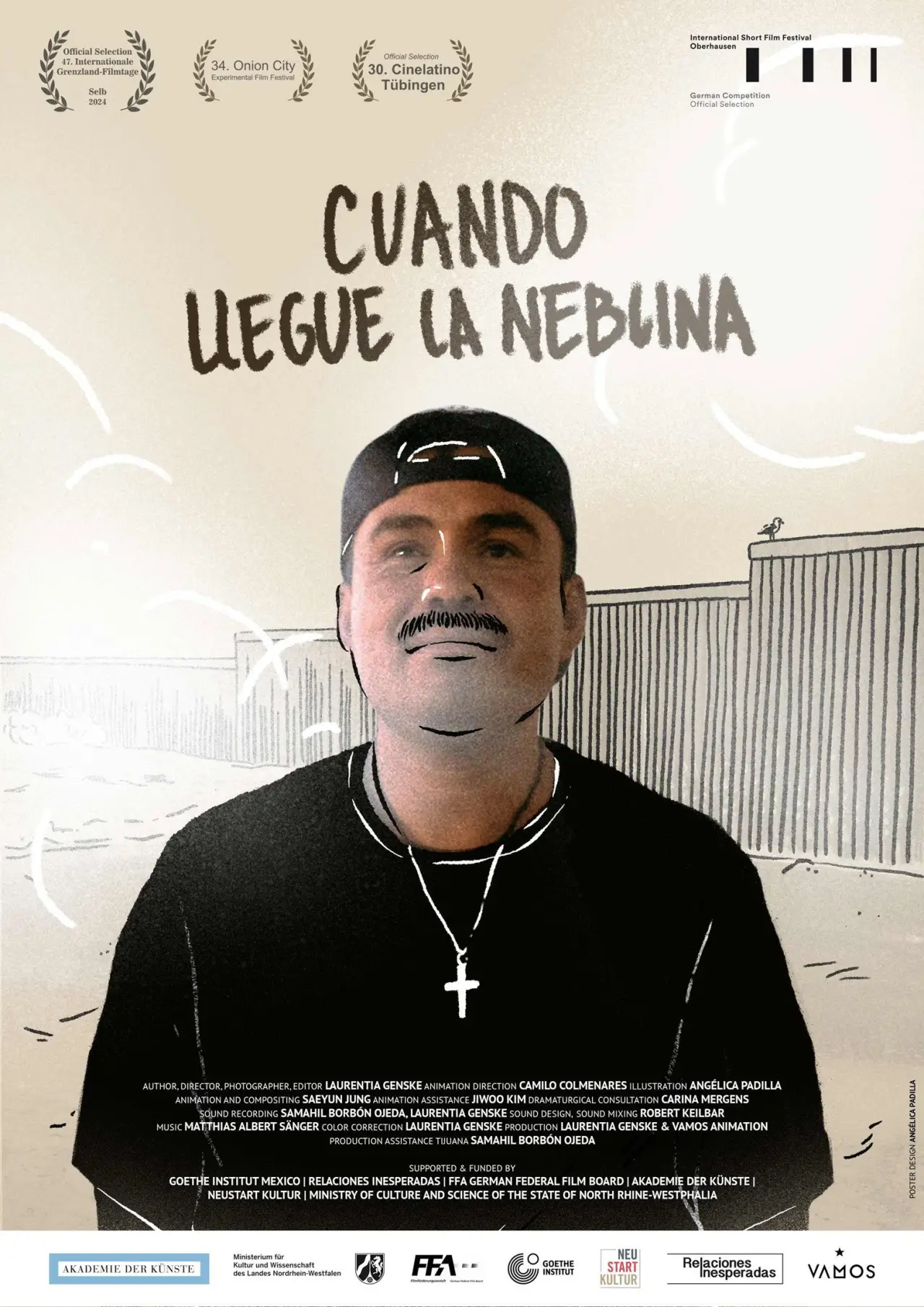 Movie poster "When the fog comes"