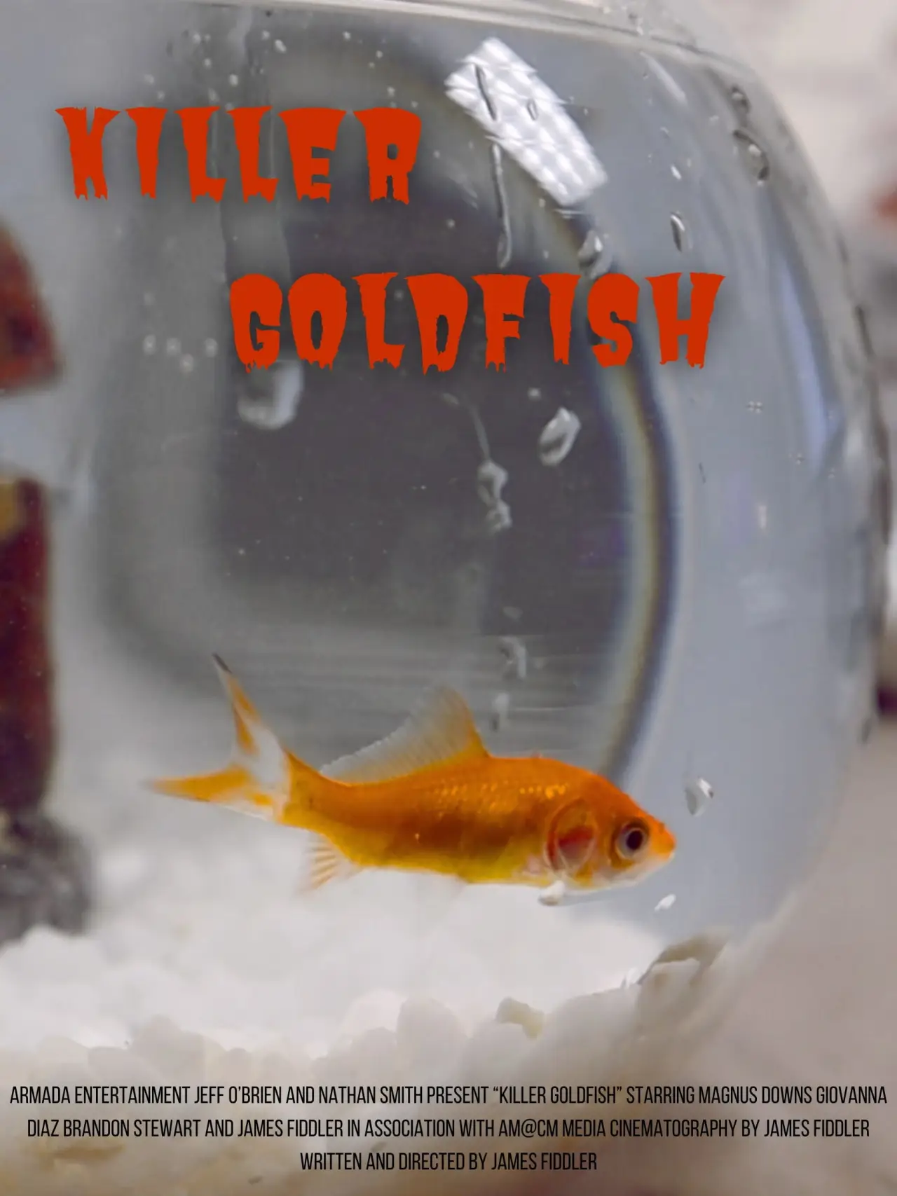 Movie poster "Killer Goldfish"