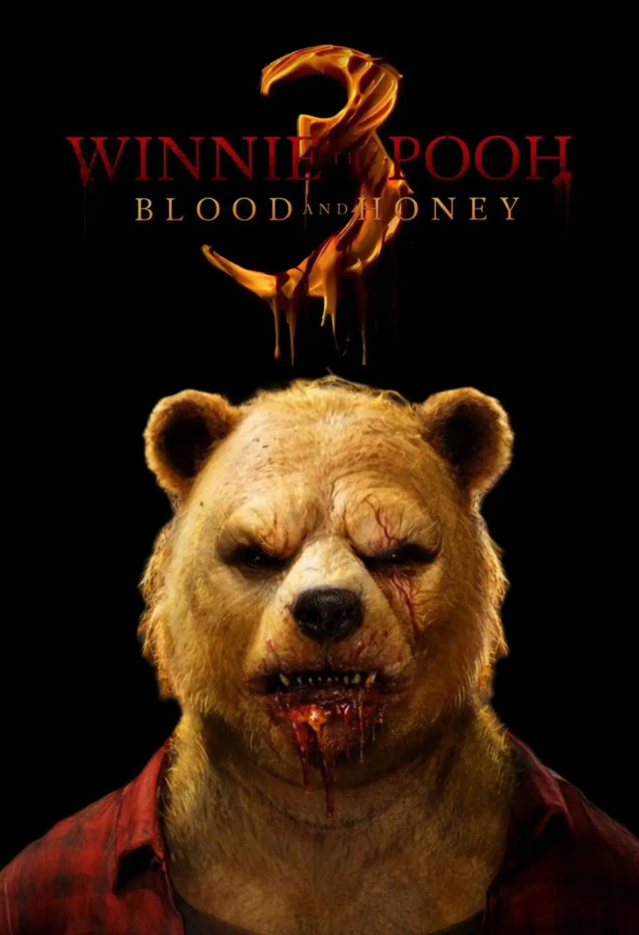 Movie poster "Winnie-the-Pooh: Blood and Honey 3"