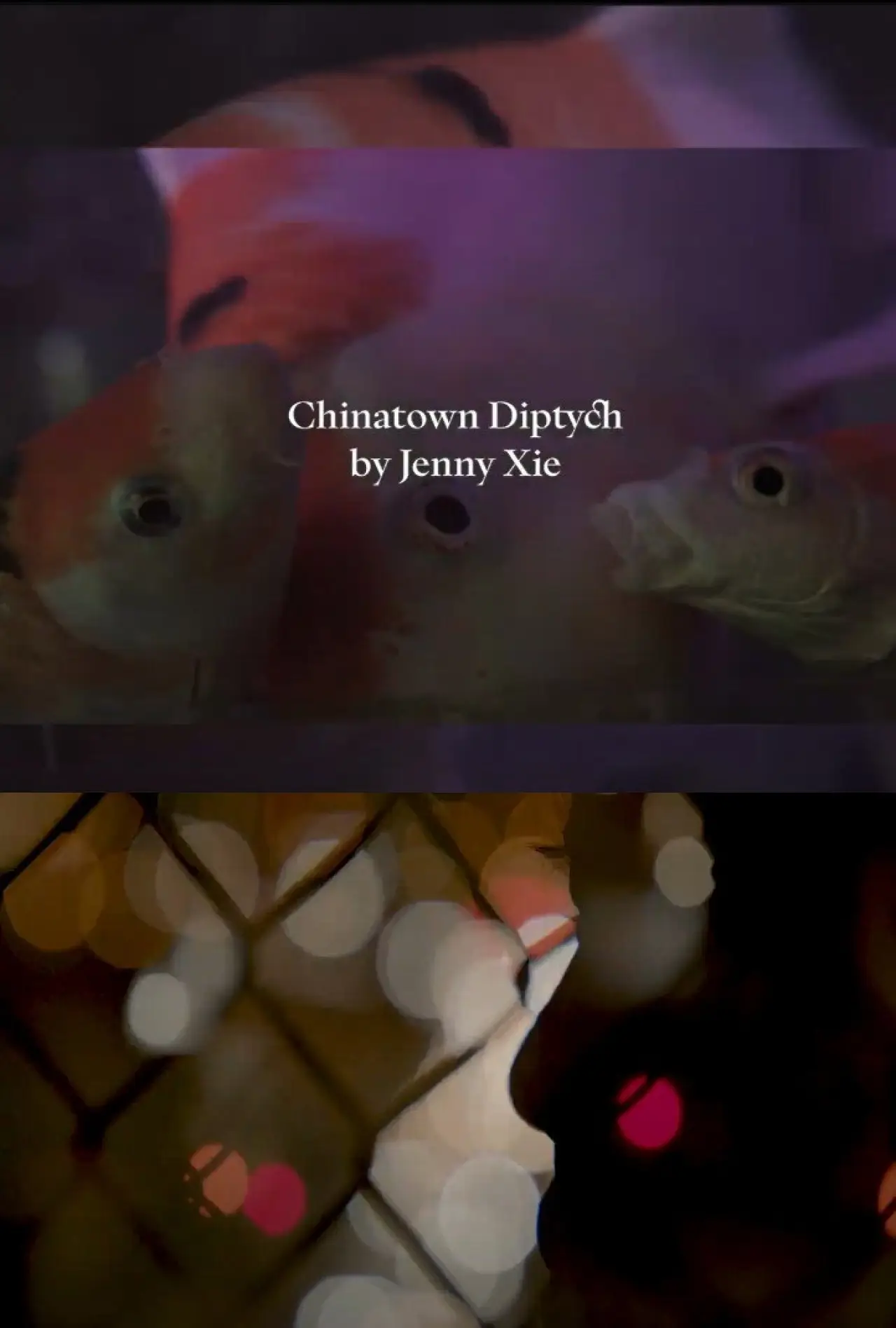 Movie poster "Chinatown Diptych"