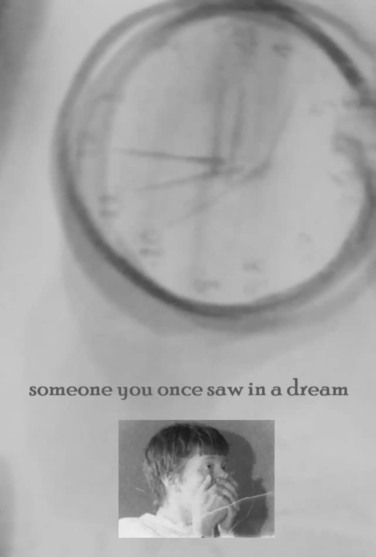 Movie poster "Someone You Once Saw in a Dream"