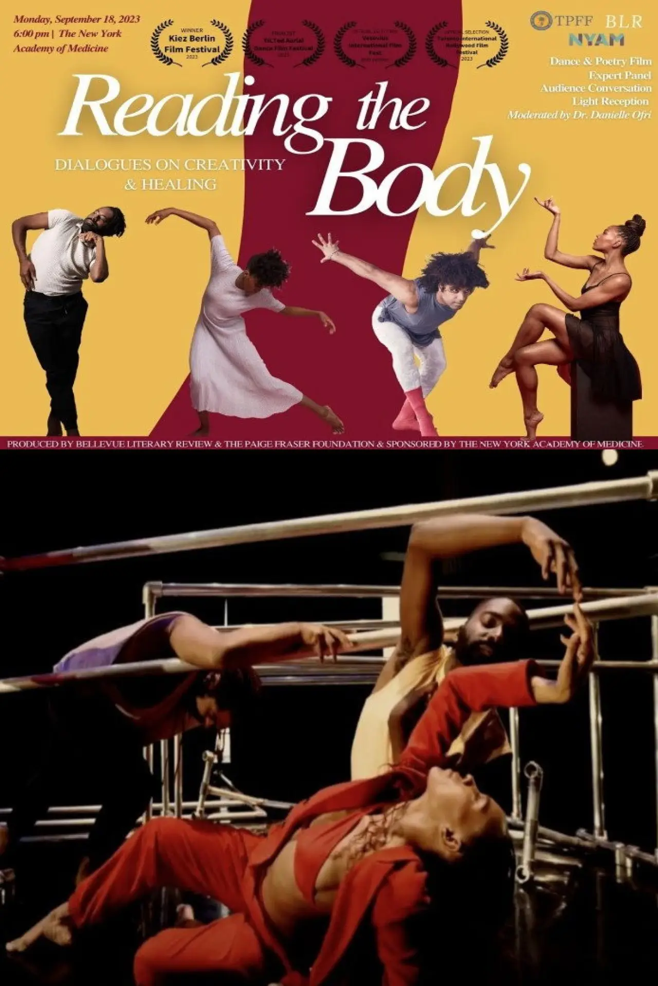 Movie poster "Reading the Body: Recovery"
