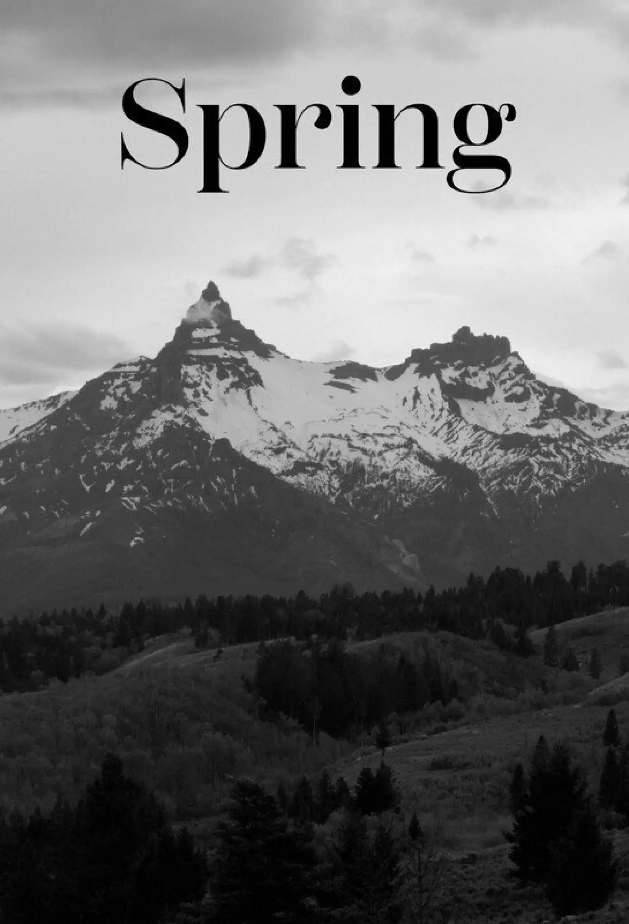 Movie poster "The Climate Change Volumes: Spring"