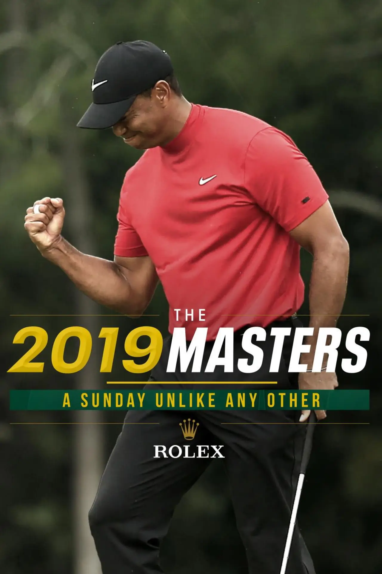 Movie poster "The 2019 Masters: A Sunday Unlike Any Other"