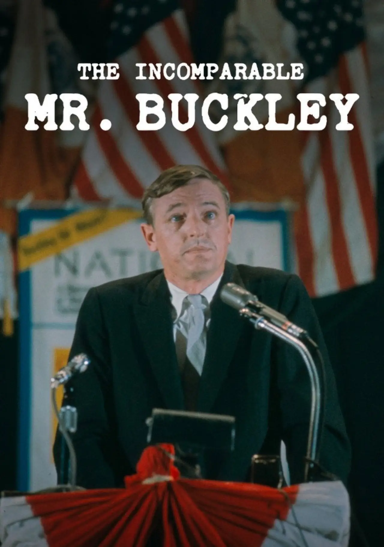 Movie poster "The Incomparable Mr. Buckley"