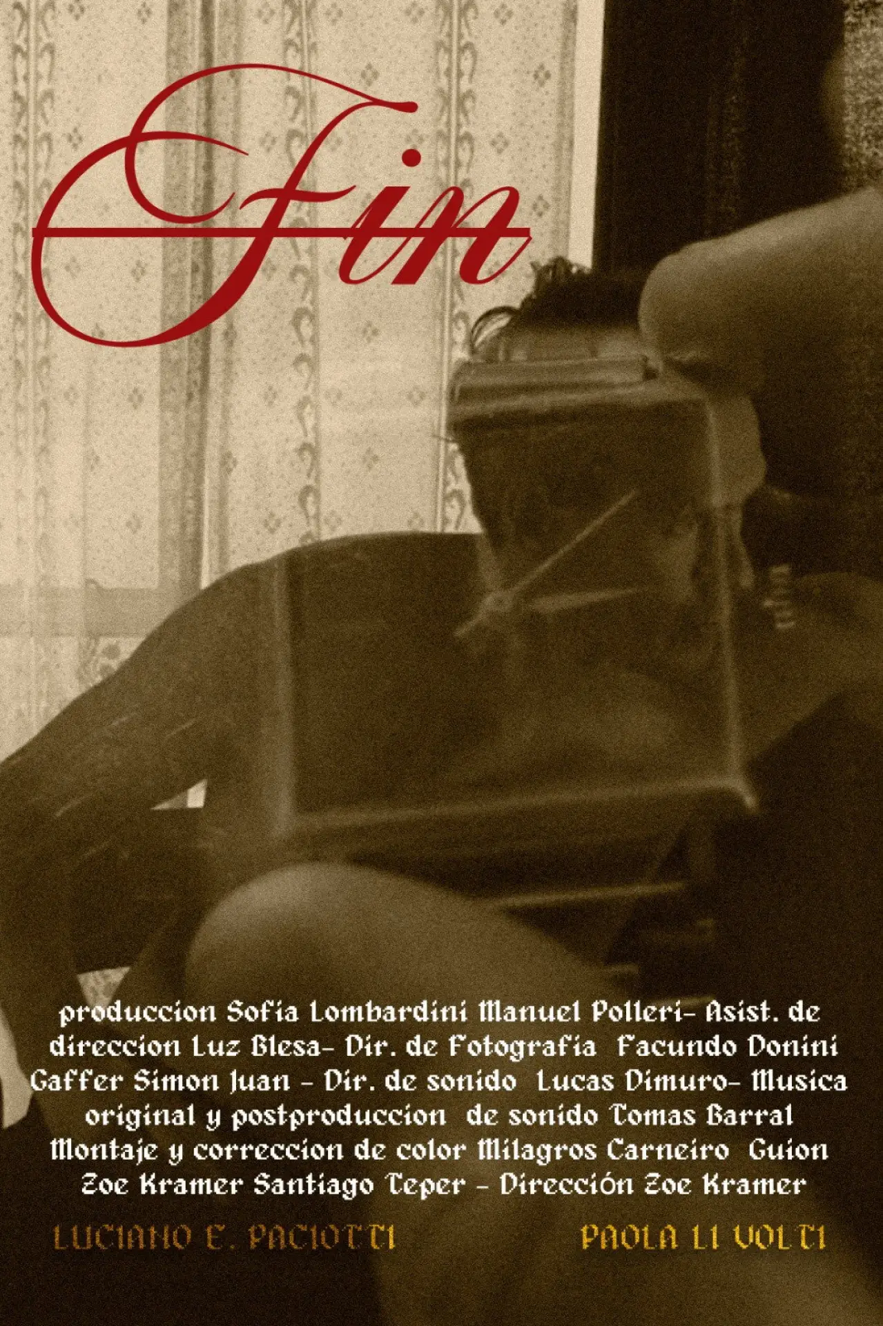 Movie poster "Fin"