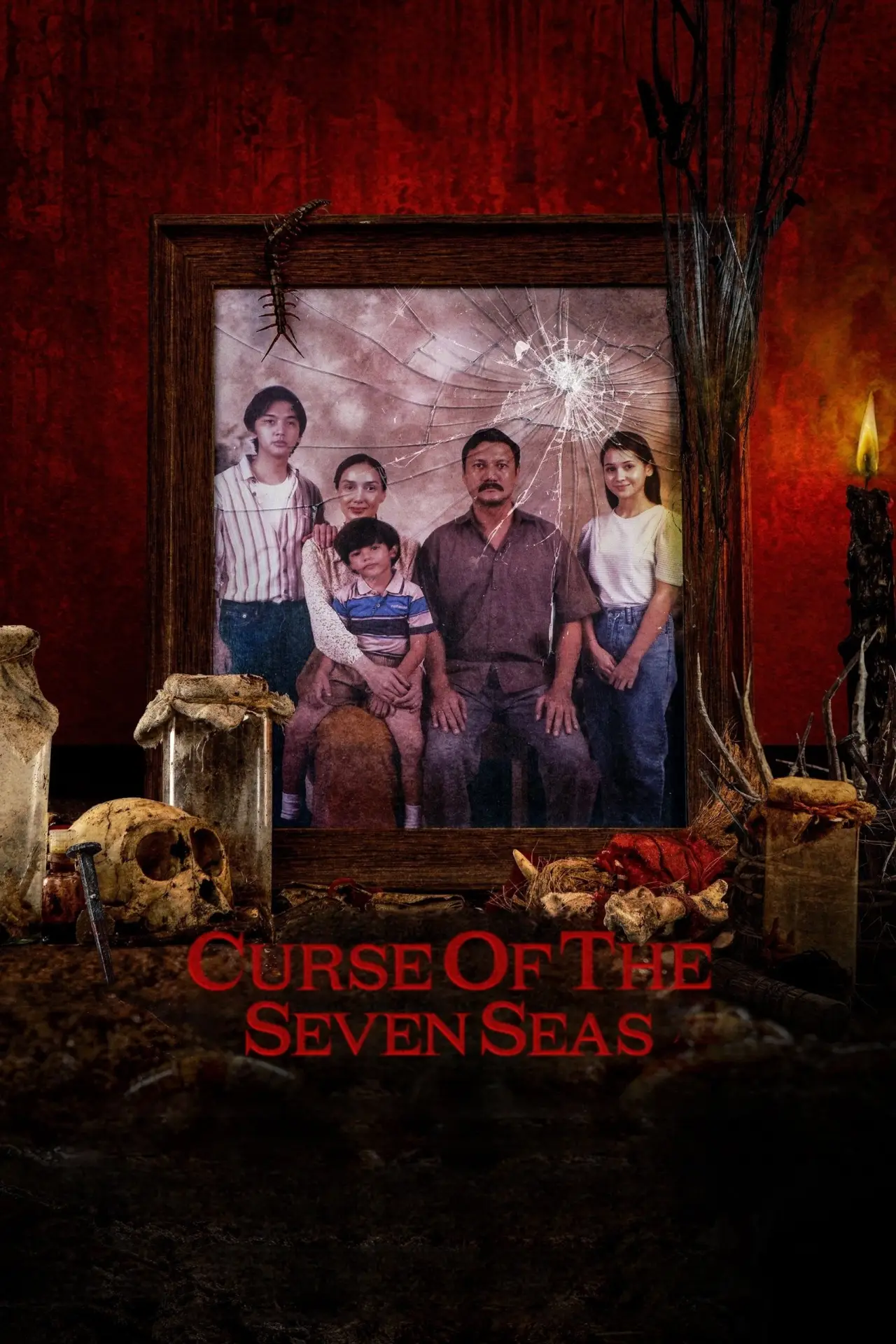 Movie poster "Curse of the Seven Seas"
