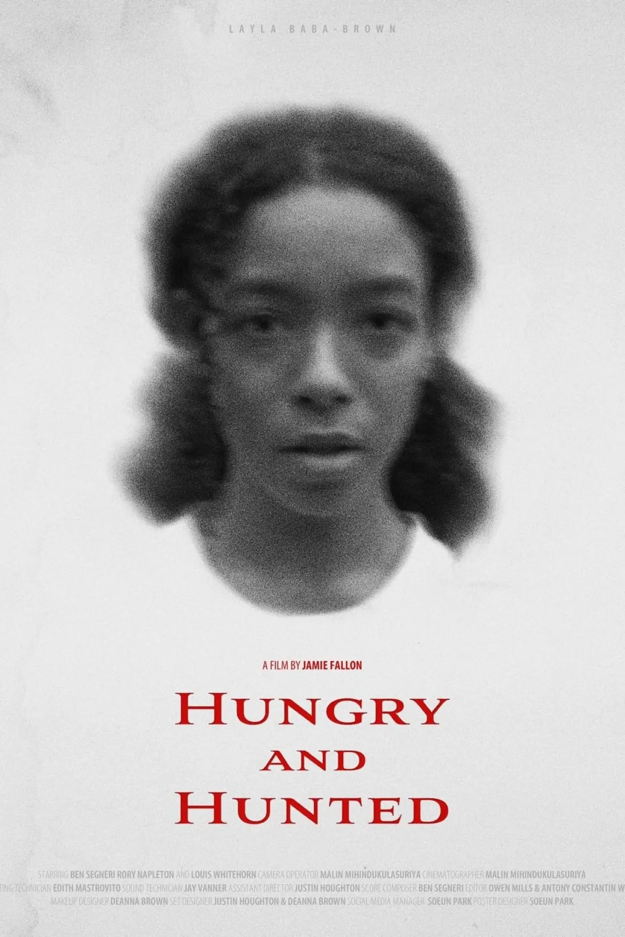 Movie poster "Hungry and Hunted"