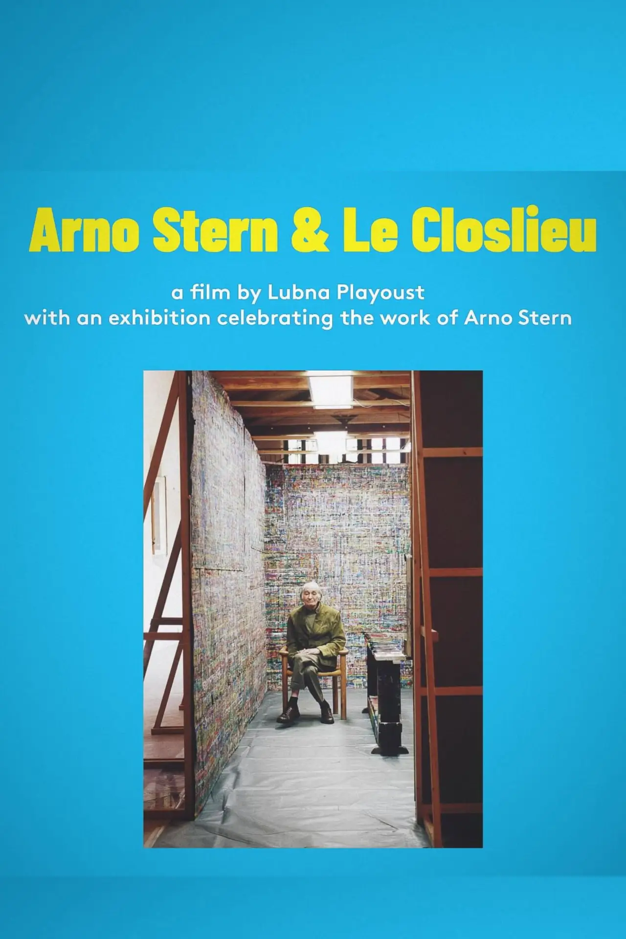 Movie poster "Arno Stern et le Closlieu"