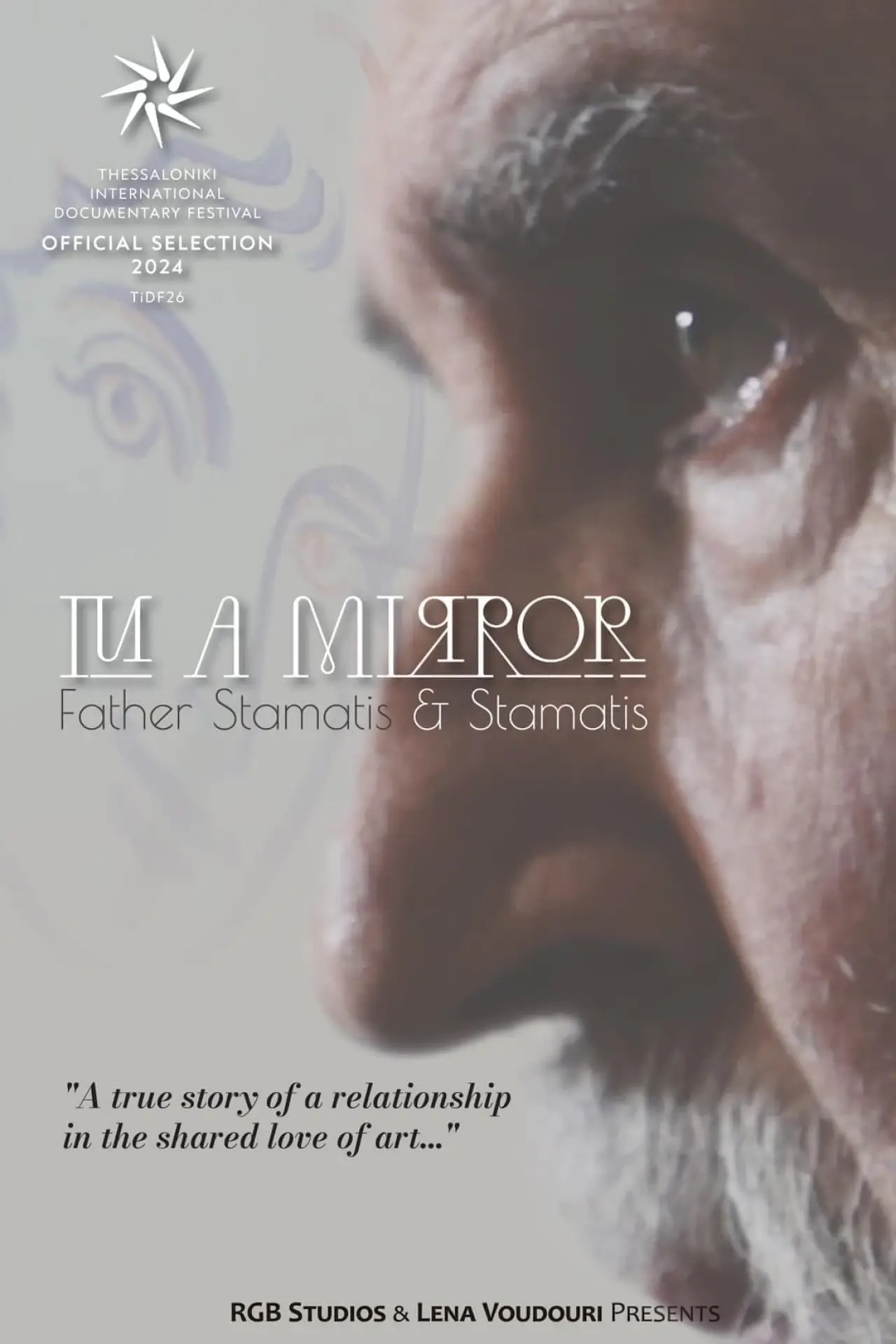 Movie poster "In the Mirror – Father Stamatis and Stamatis"