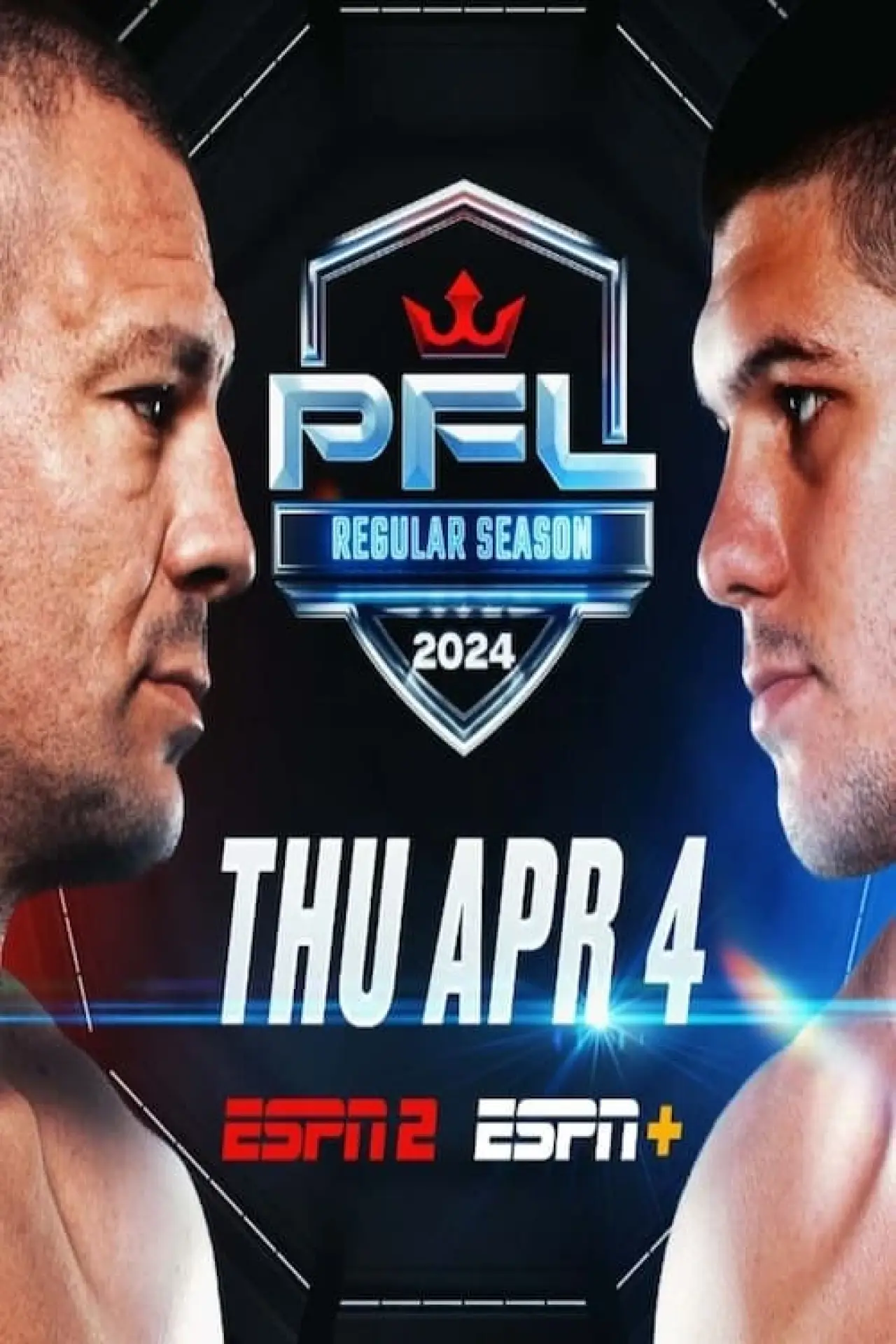 Movie poster "PFL 2024 #1: 2024 Regular Season - Delija vs. Moldavsky"