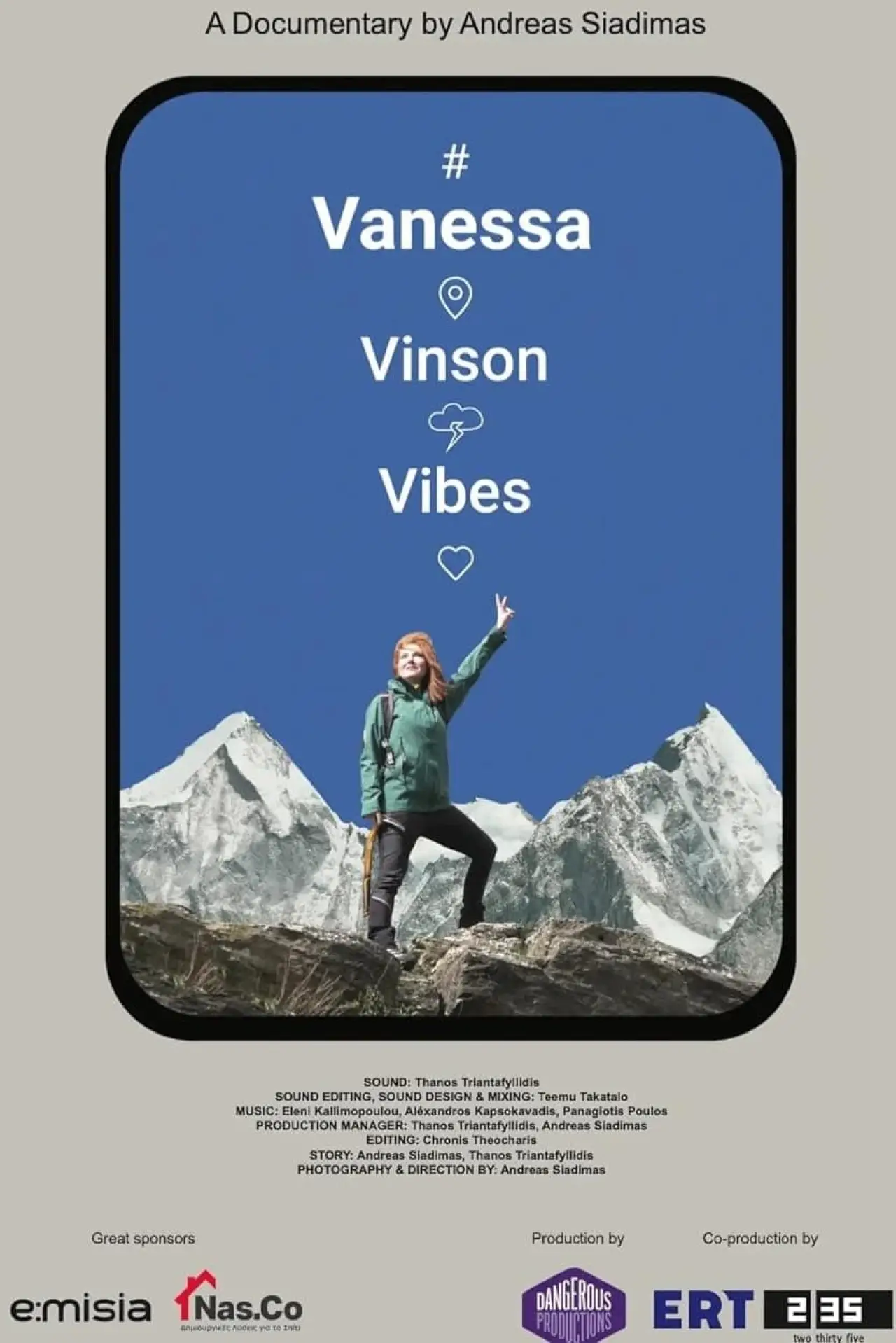 Movie poster "Vanessa Vinson Vibes"