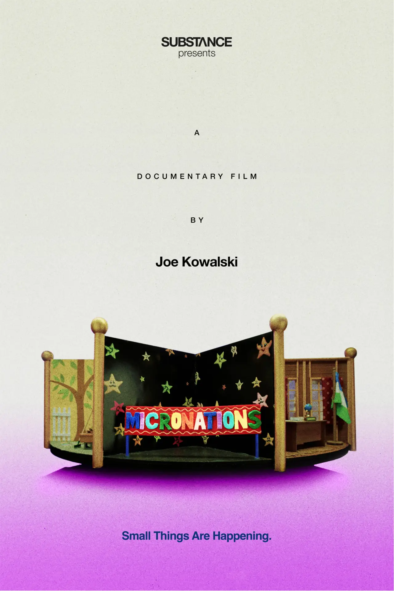 Movie poster "Micronations"