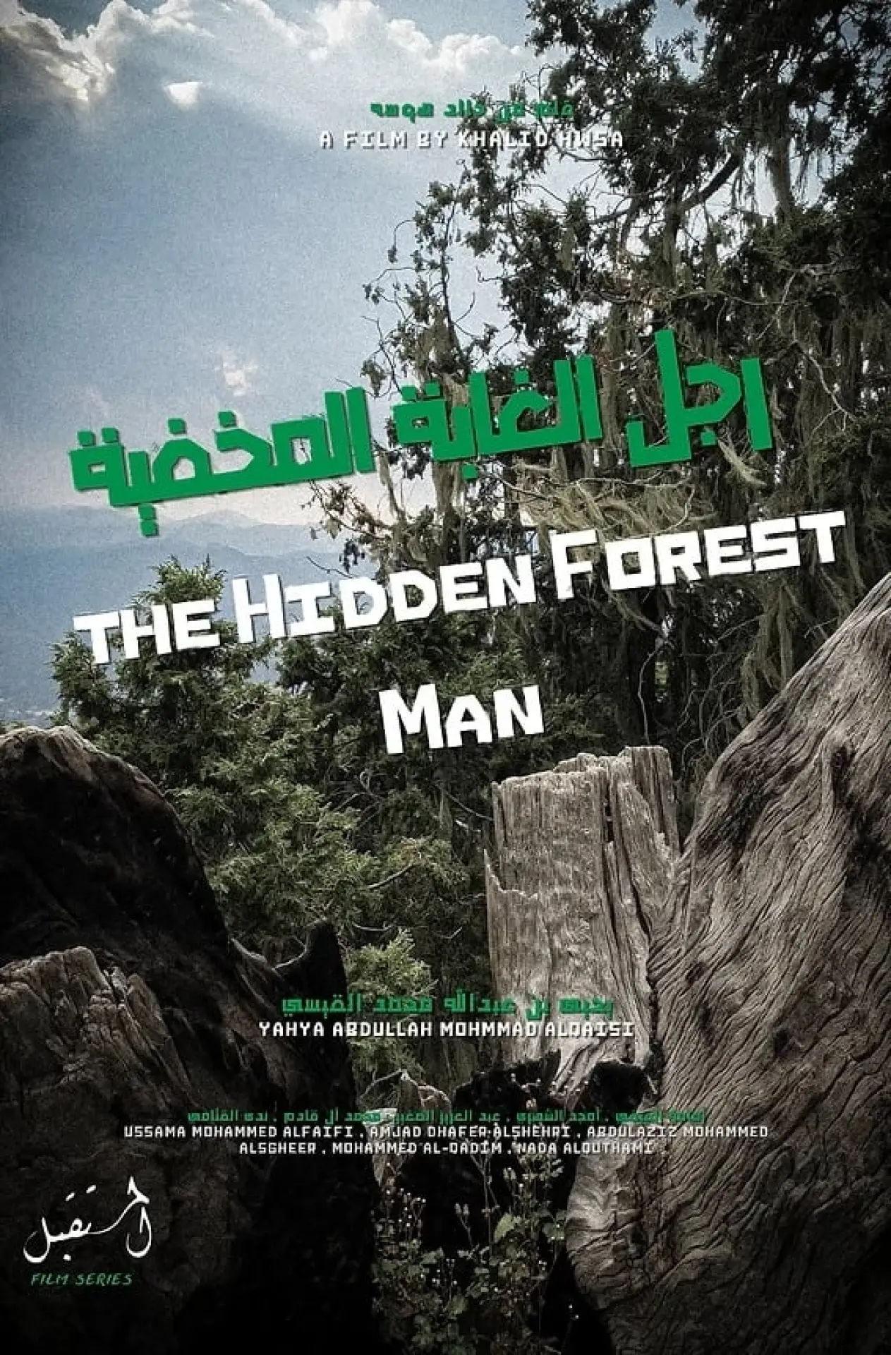 Movie poster "The Hidden Forest Man"