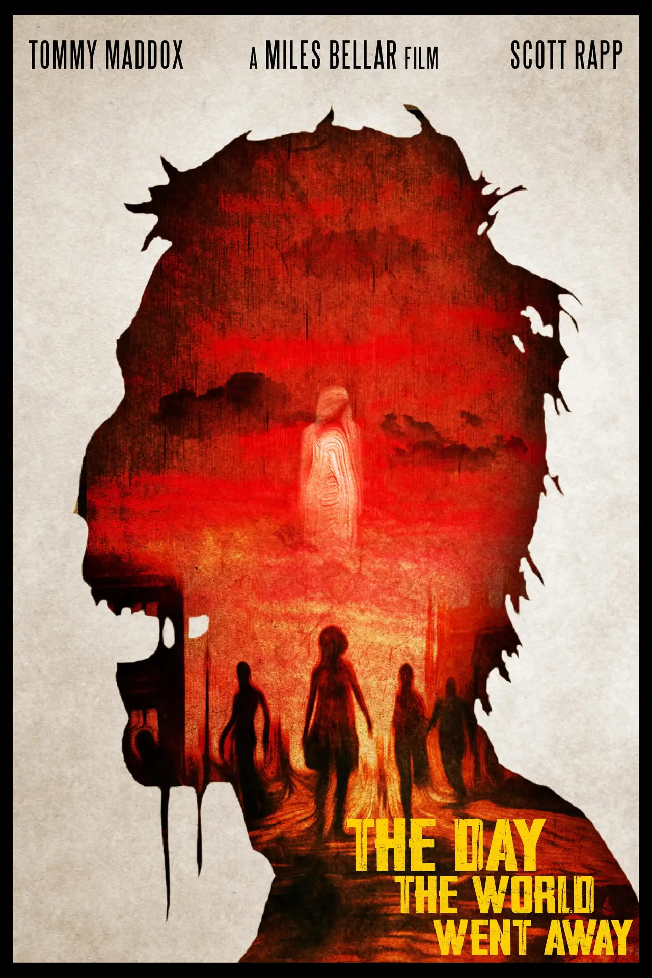Movie poster "The day the world went away"