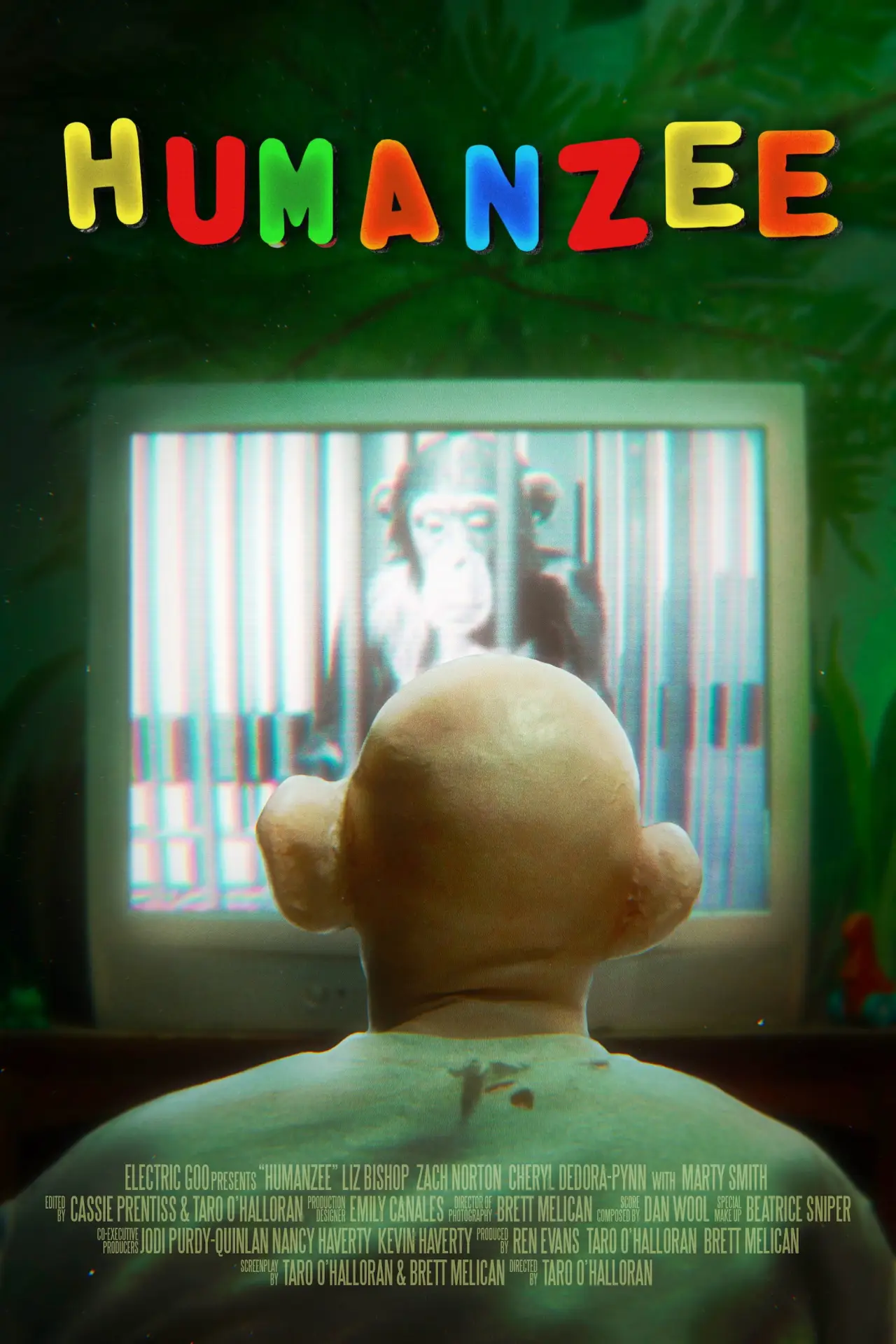 Movie poster "Humanzee"