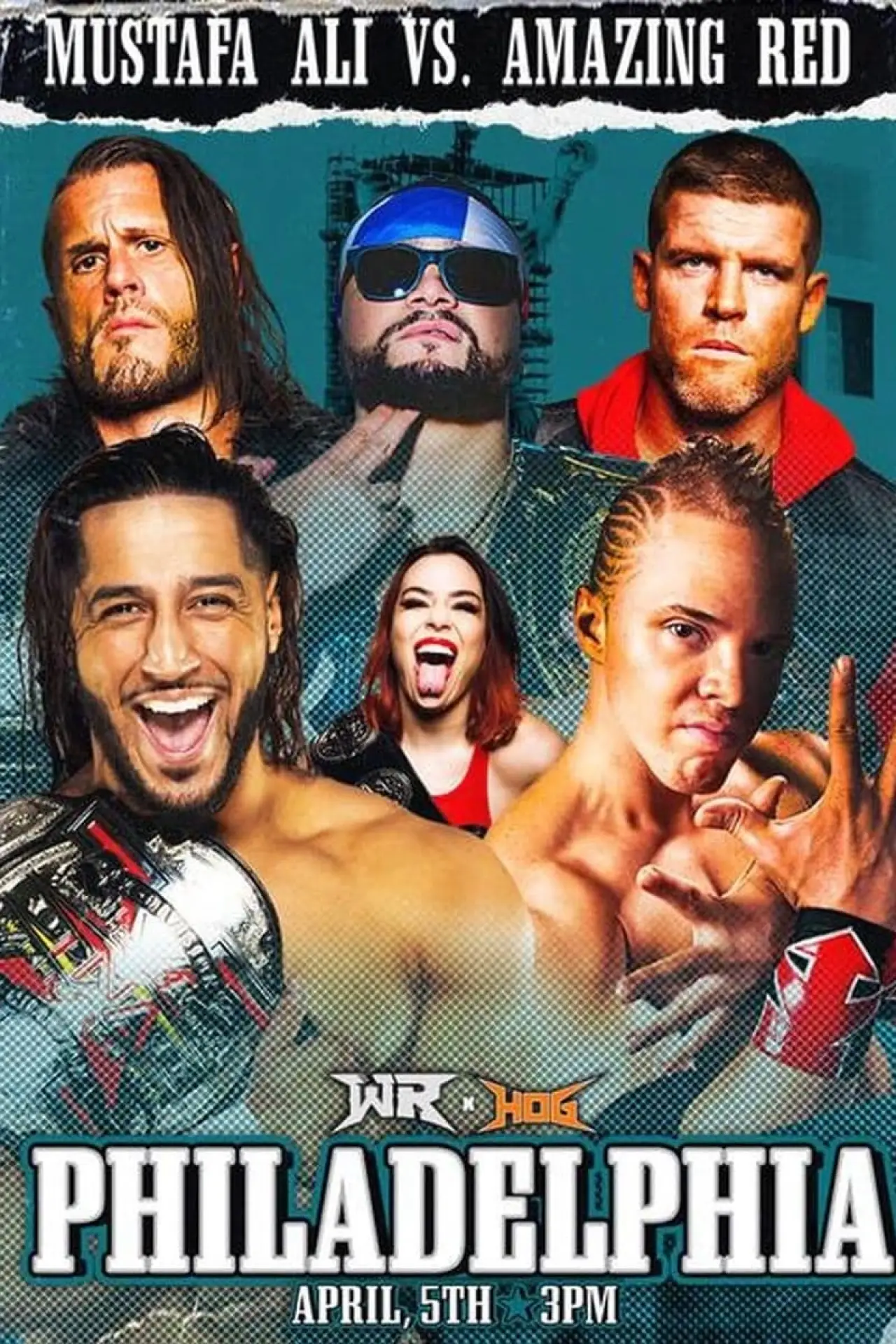 Movie poster "Wrestling Revolver & HOG Philadelphia"