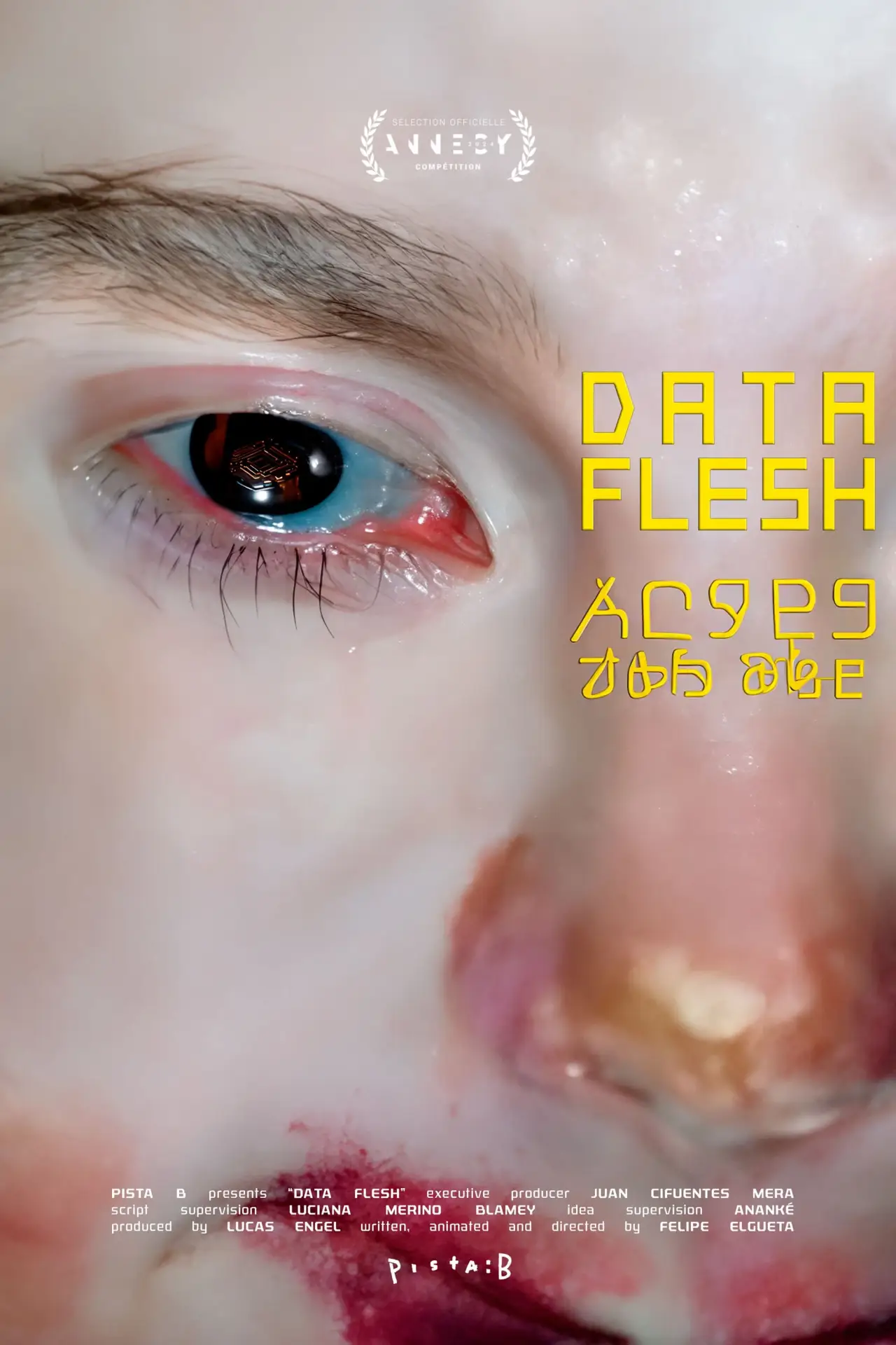 Movie poster "Data Flesh"