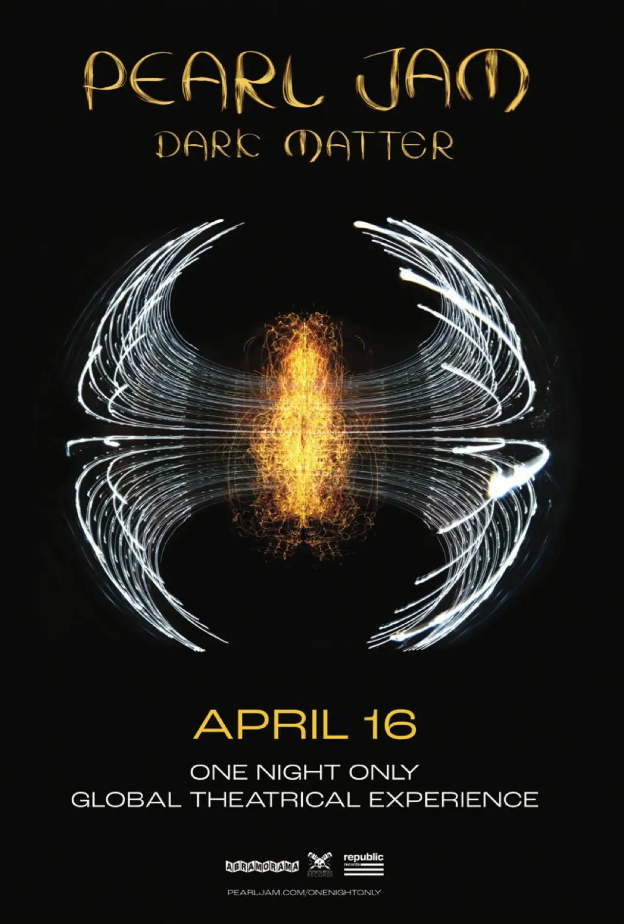 Movie poster "Pearl Jam - Dark Matter - Global Theatrical Experience"