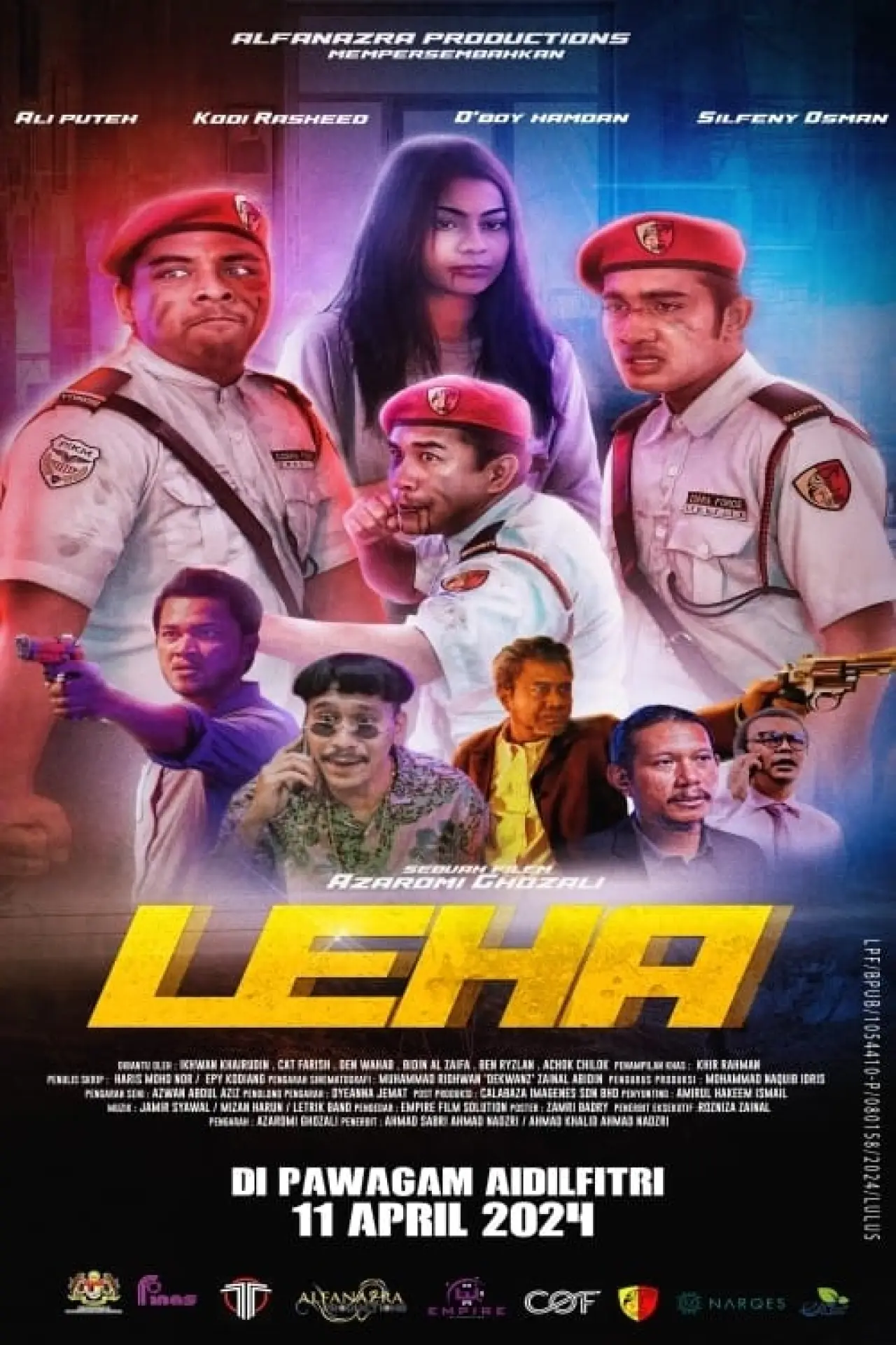 Movie poster "Leha"