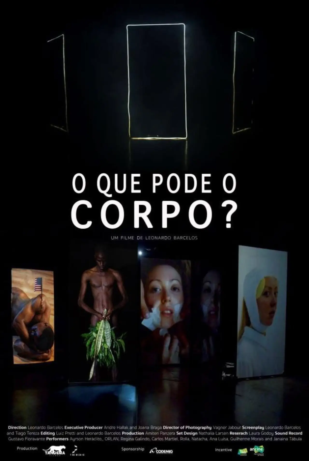 Movie poster "O Que Pode O Corpo?"