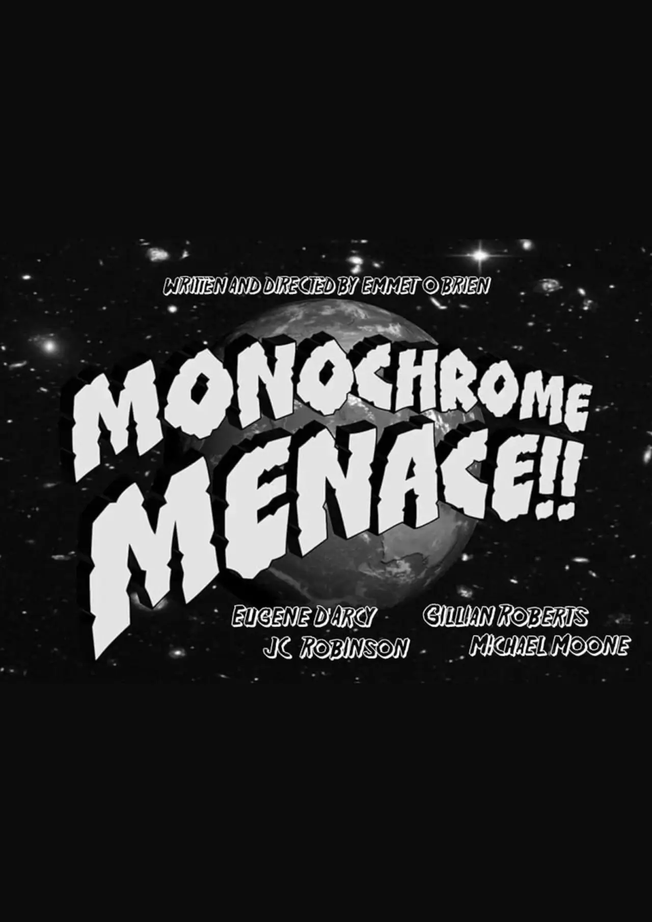 Movie poster "Monochrome Menace!!"
