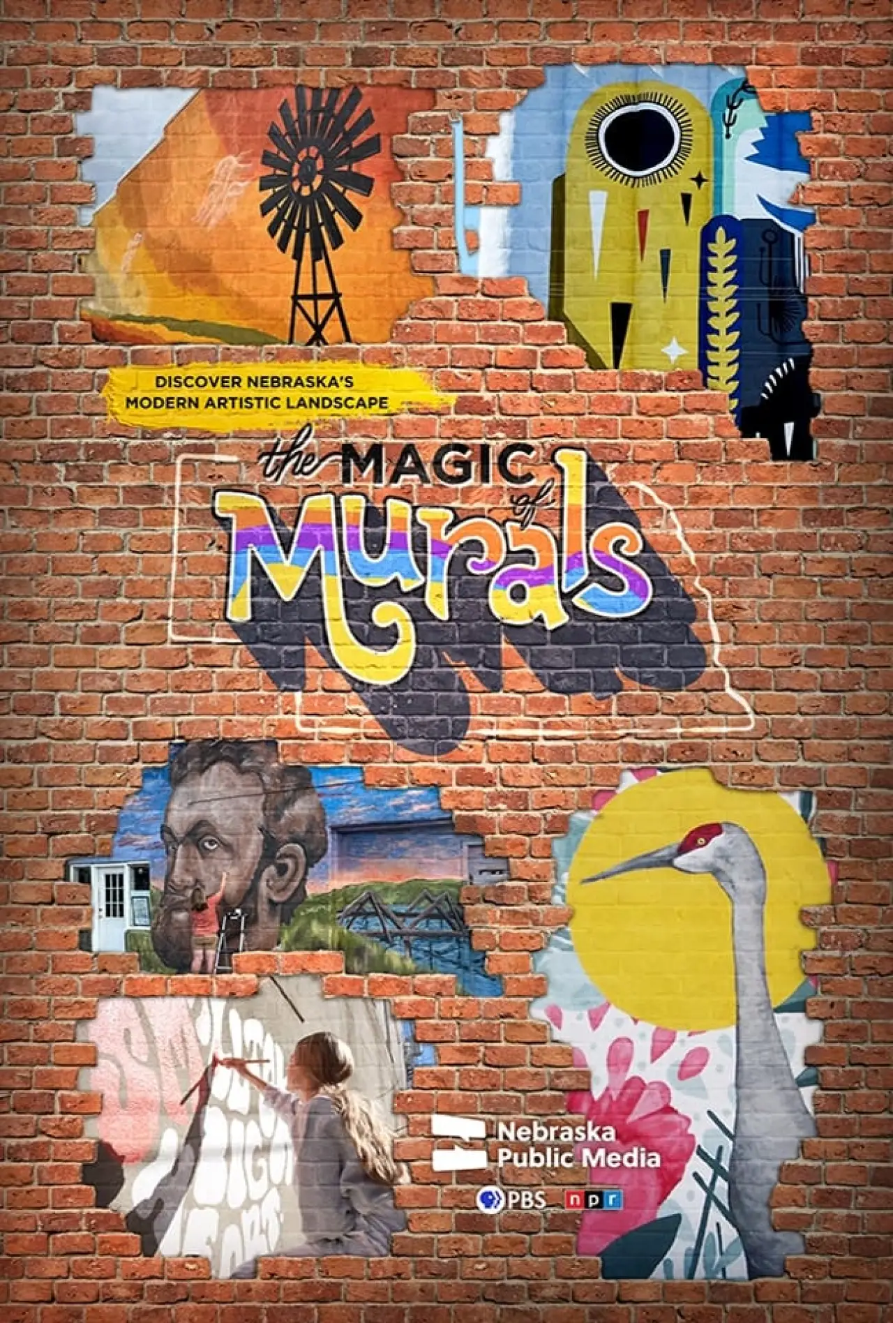 Movie poster "The Magic of Murals"