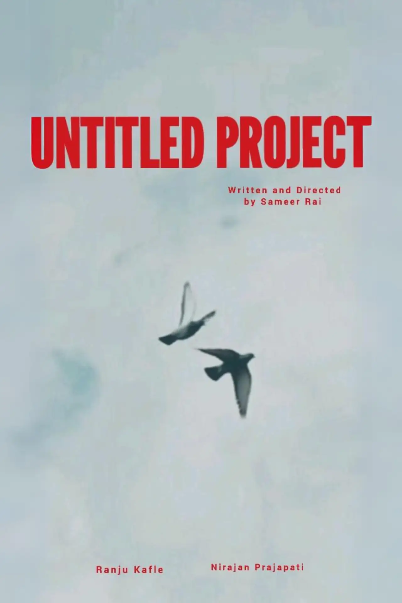 Movie poster "UNTITLED PROJECT"