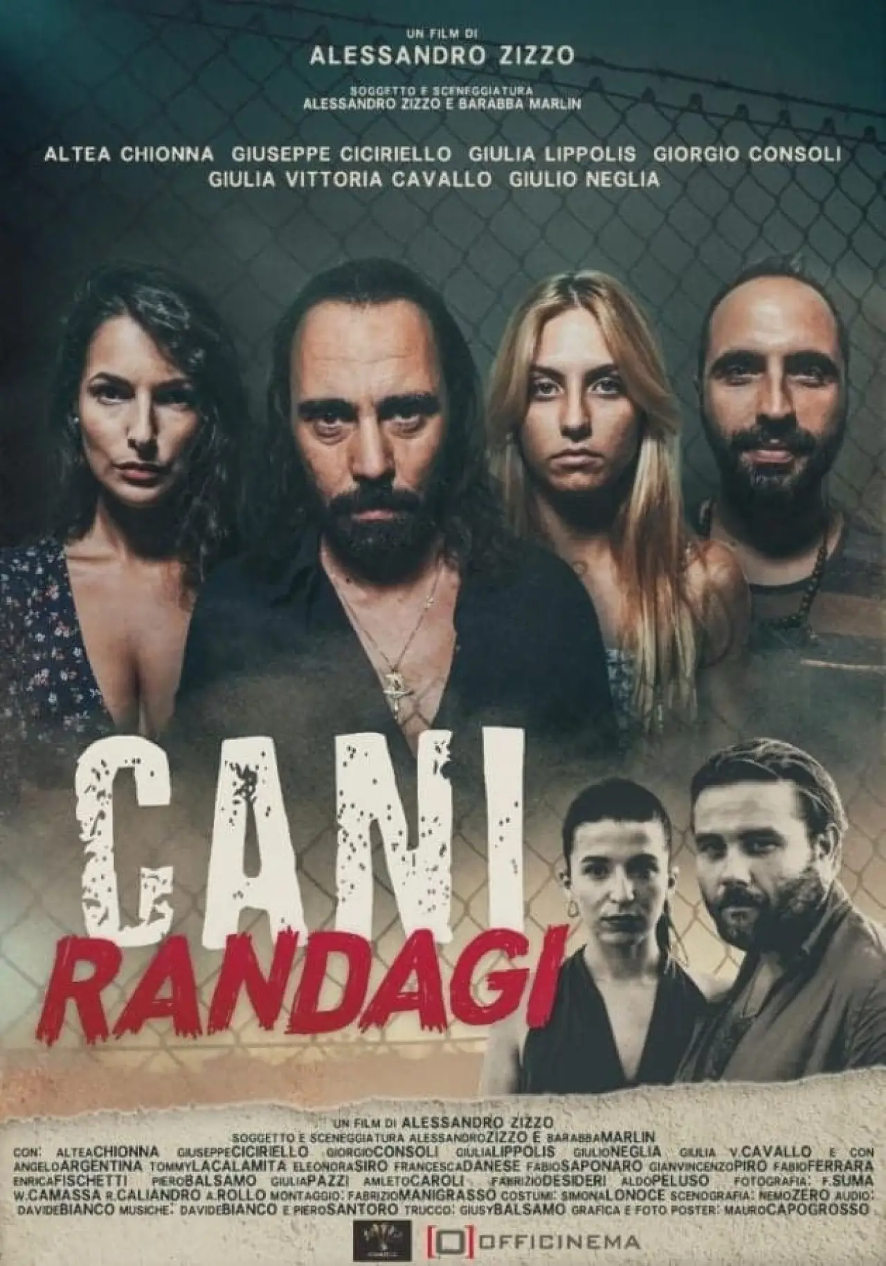 Movie poster "Cani randagi"
