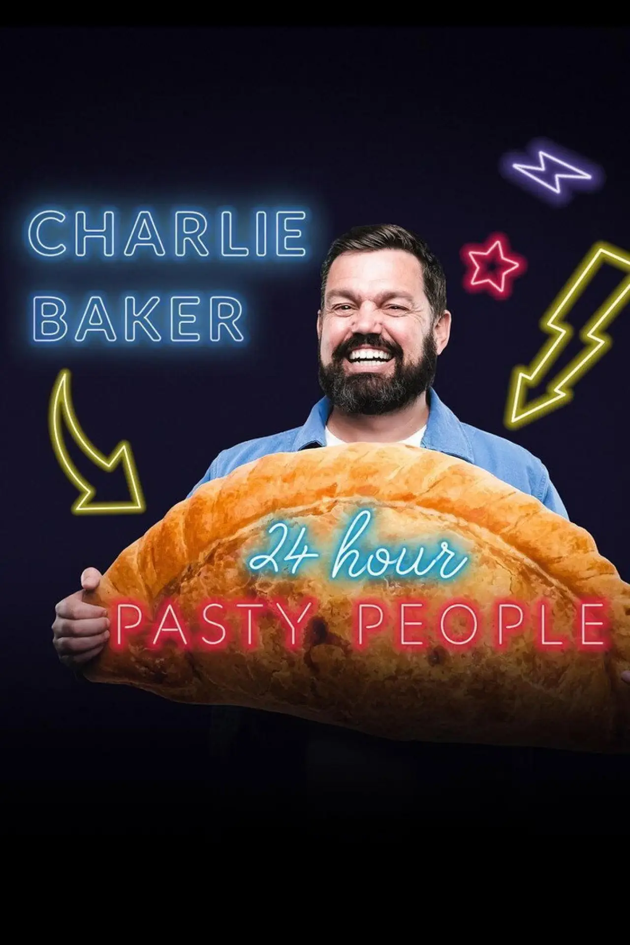 Movie poster "Charlie Baker: 24 Hour Pasty People"