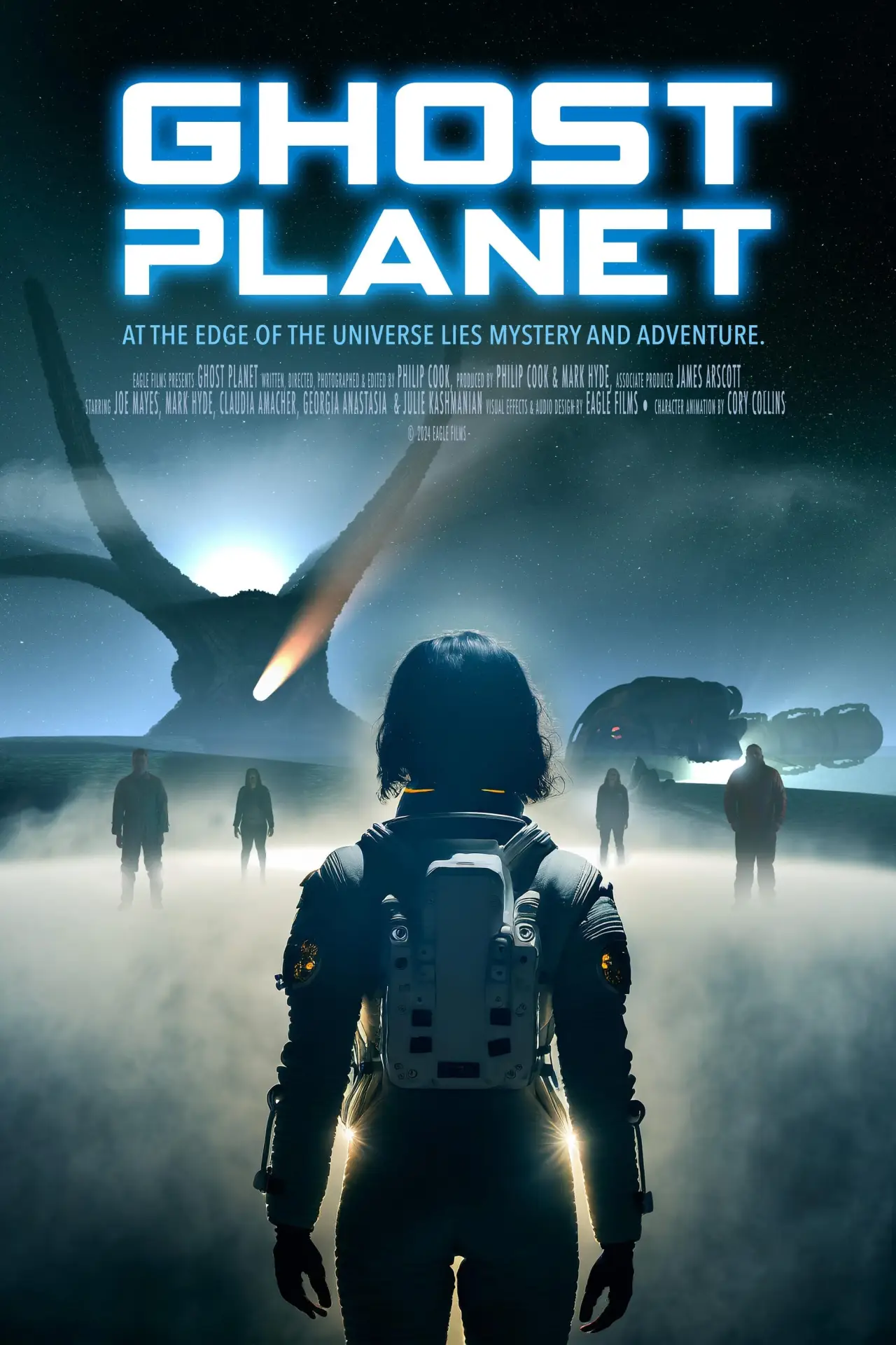 Movie poster "Ghost Planet"