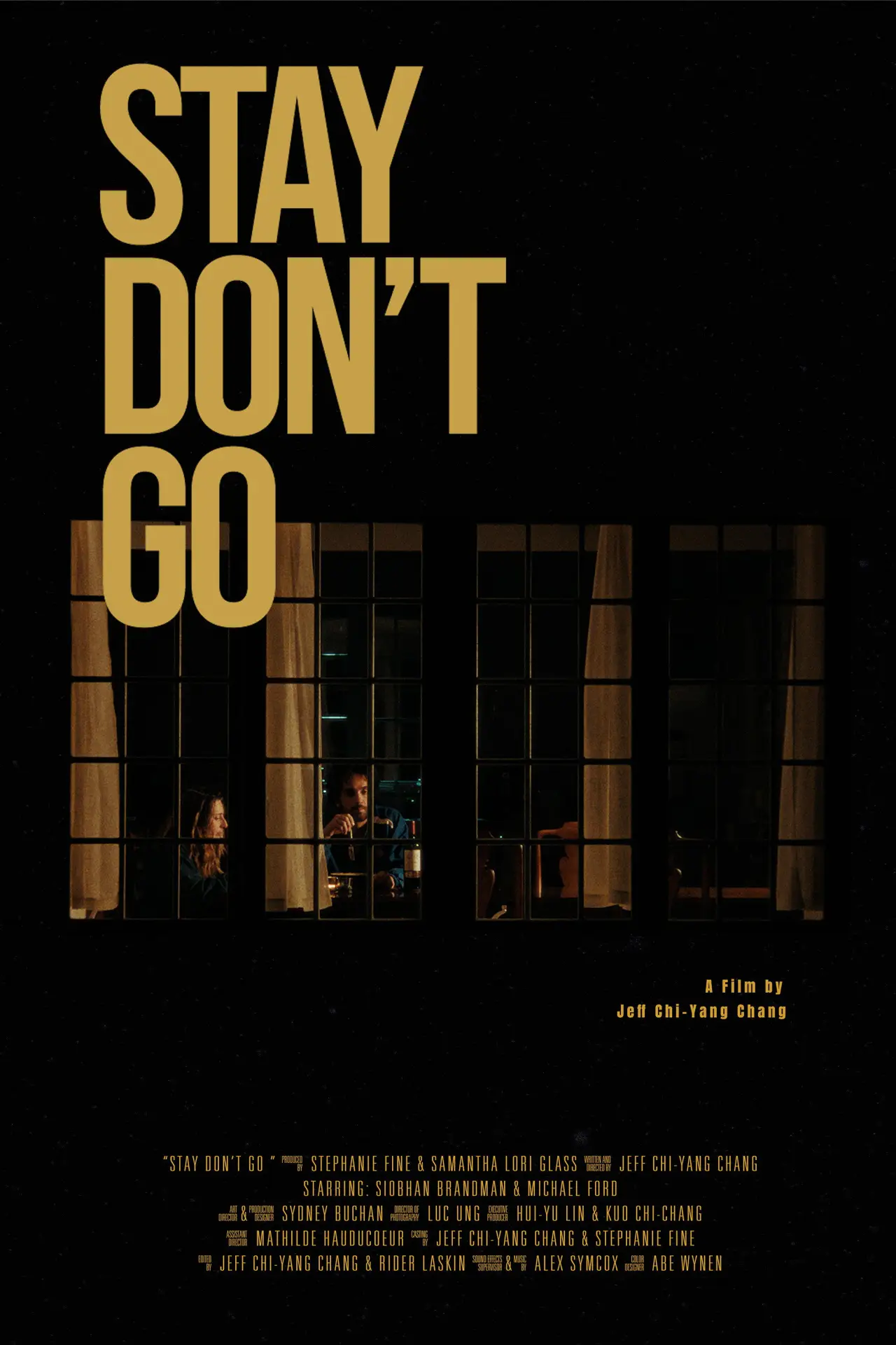 Movie poster "Stay Don