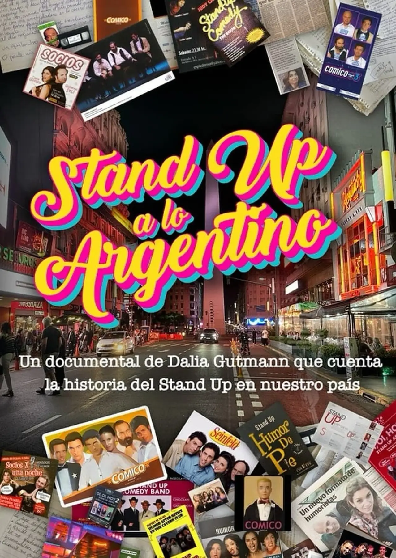 Movie poster "Argentinian Stand Up"
